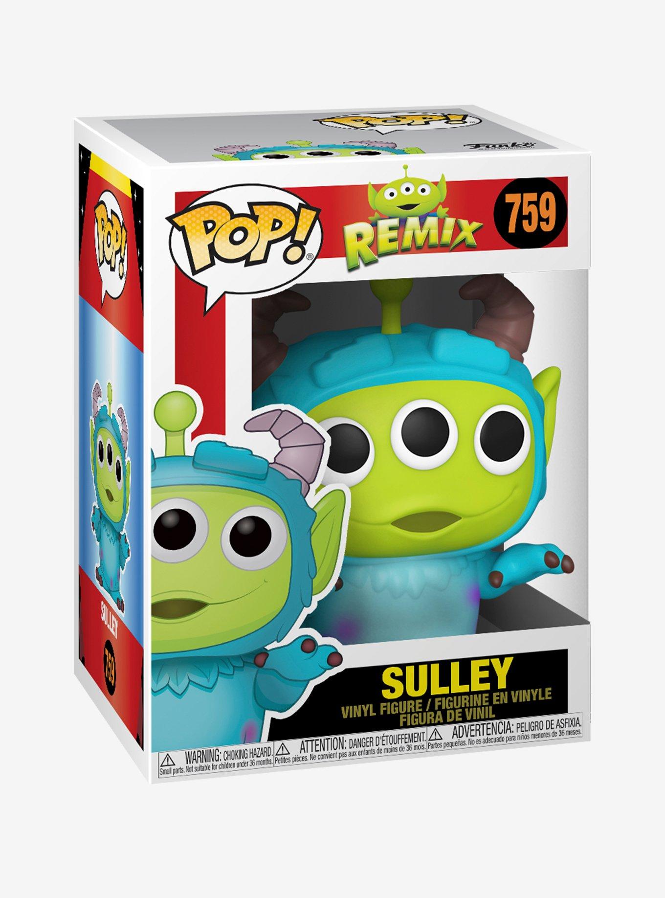 Funko Disney Pixar Remix Pop! Sulley Vinyl Figure, , alternate