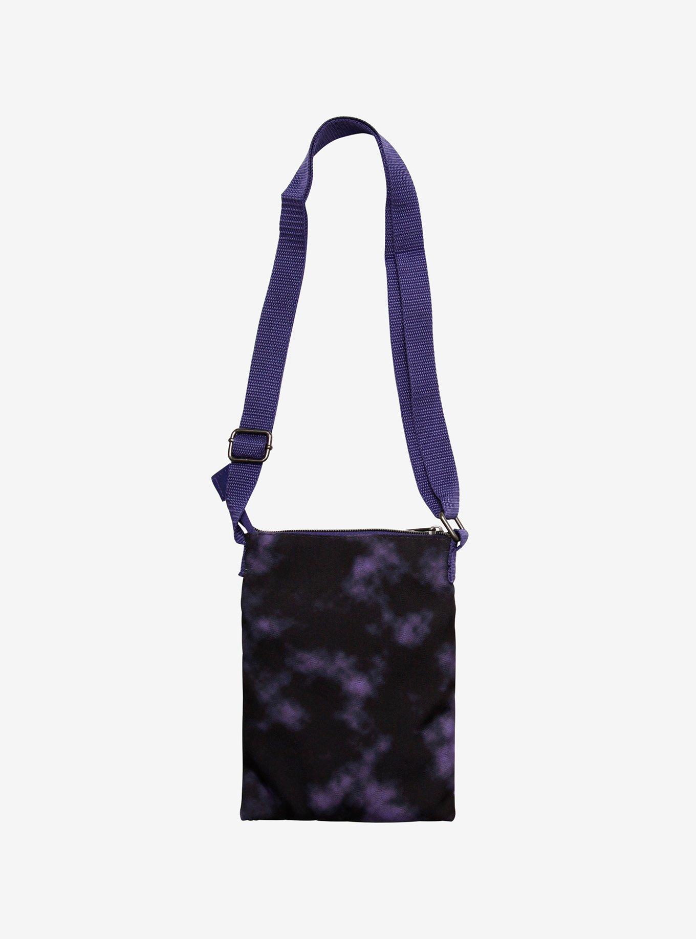 Loungefly Disney Villains Acid Wash Passport Crossbody Bag, , alternate