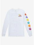 SpongeBob SquarePants Pretty Patties Long Sleeve T-Shirt, WHITE, alternate