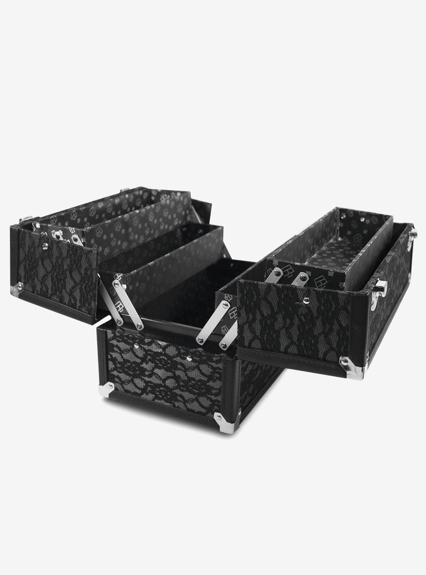 Caboodles Make Me Over Train Case Black, , alternate