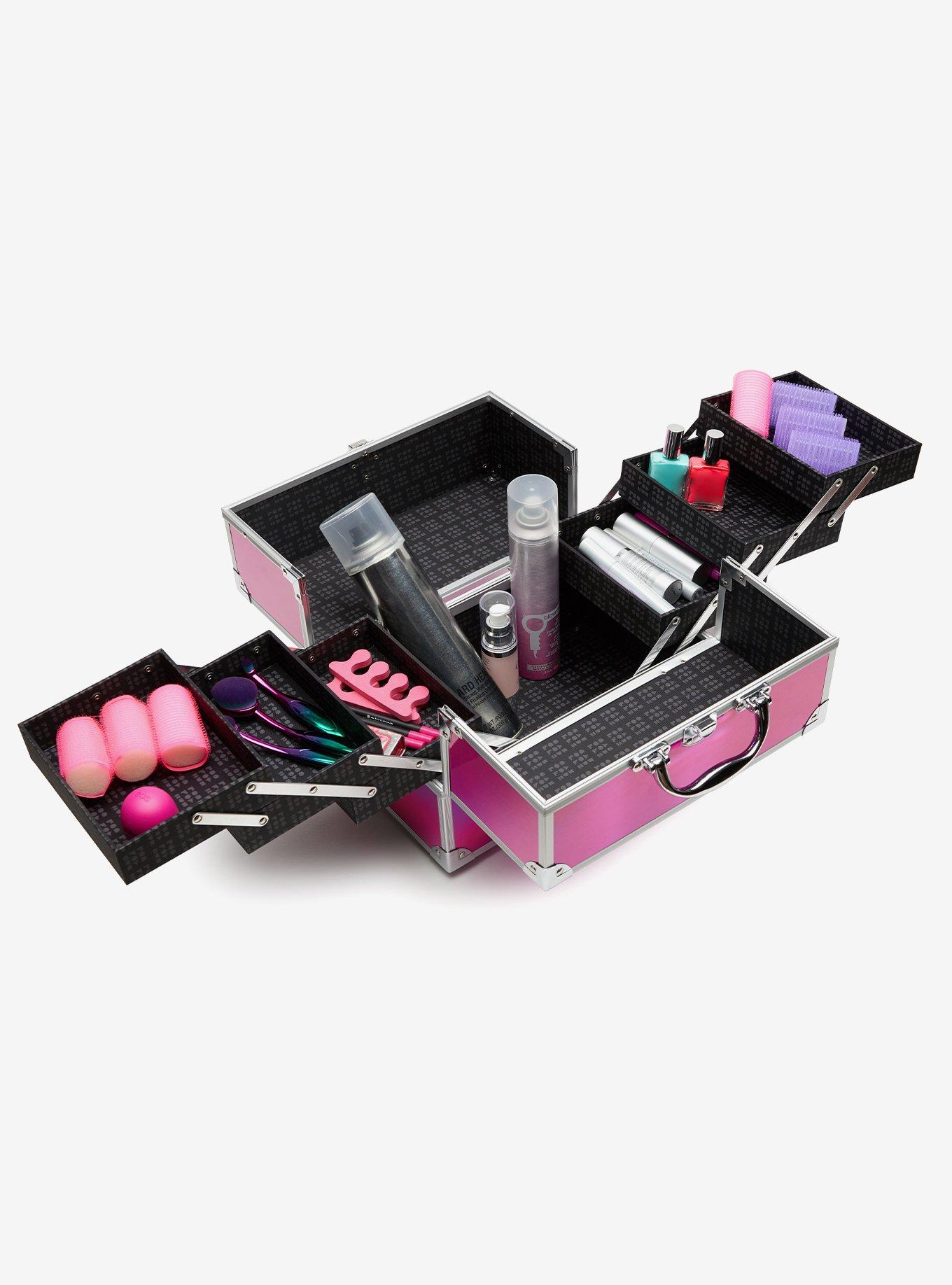 Caboodles Medium Train Case Pink, , alternate