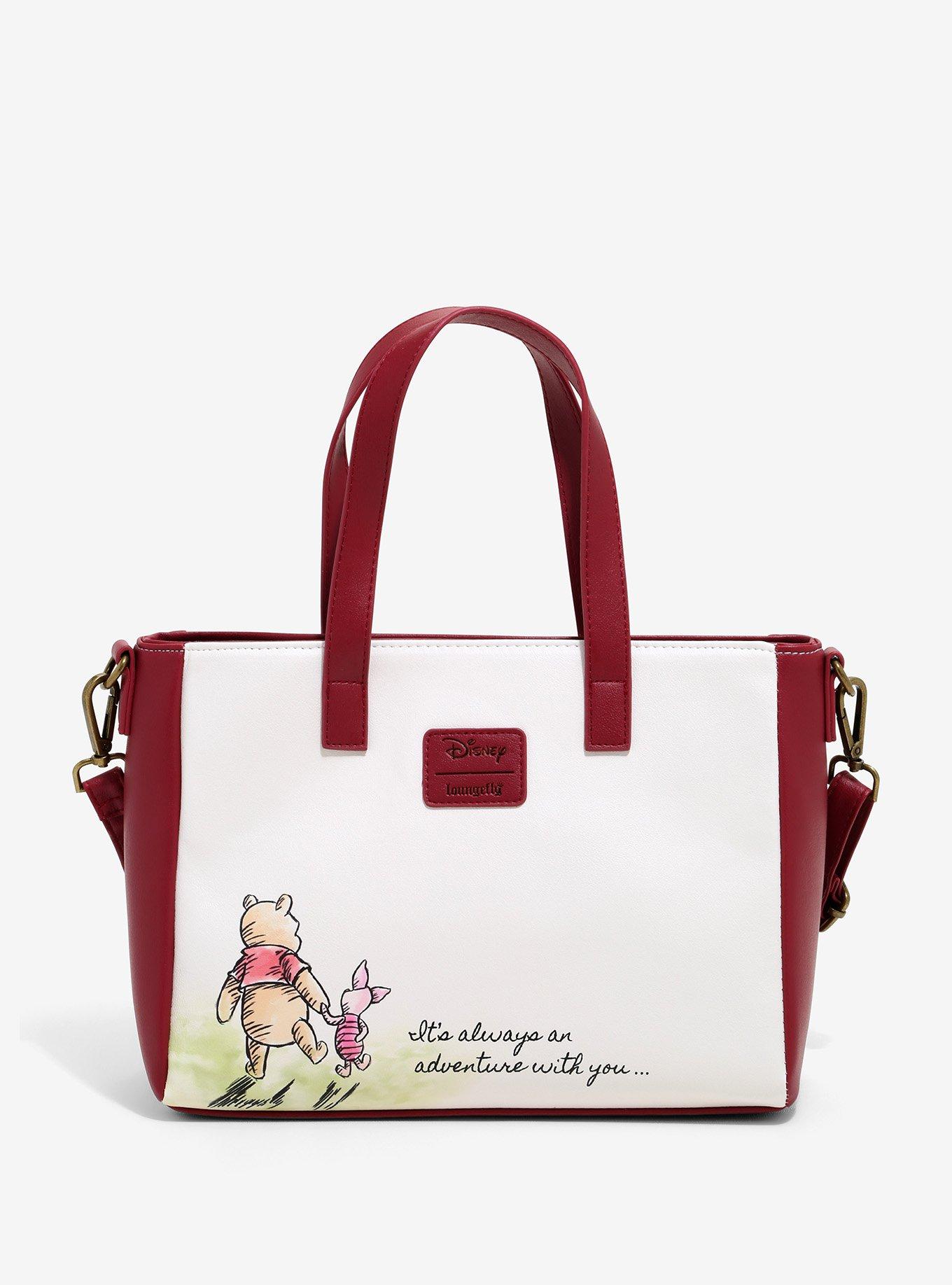 Loungefly Disney Winnie The Pooh Watercolor Tree Satchel Bag, , alternate