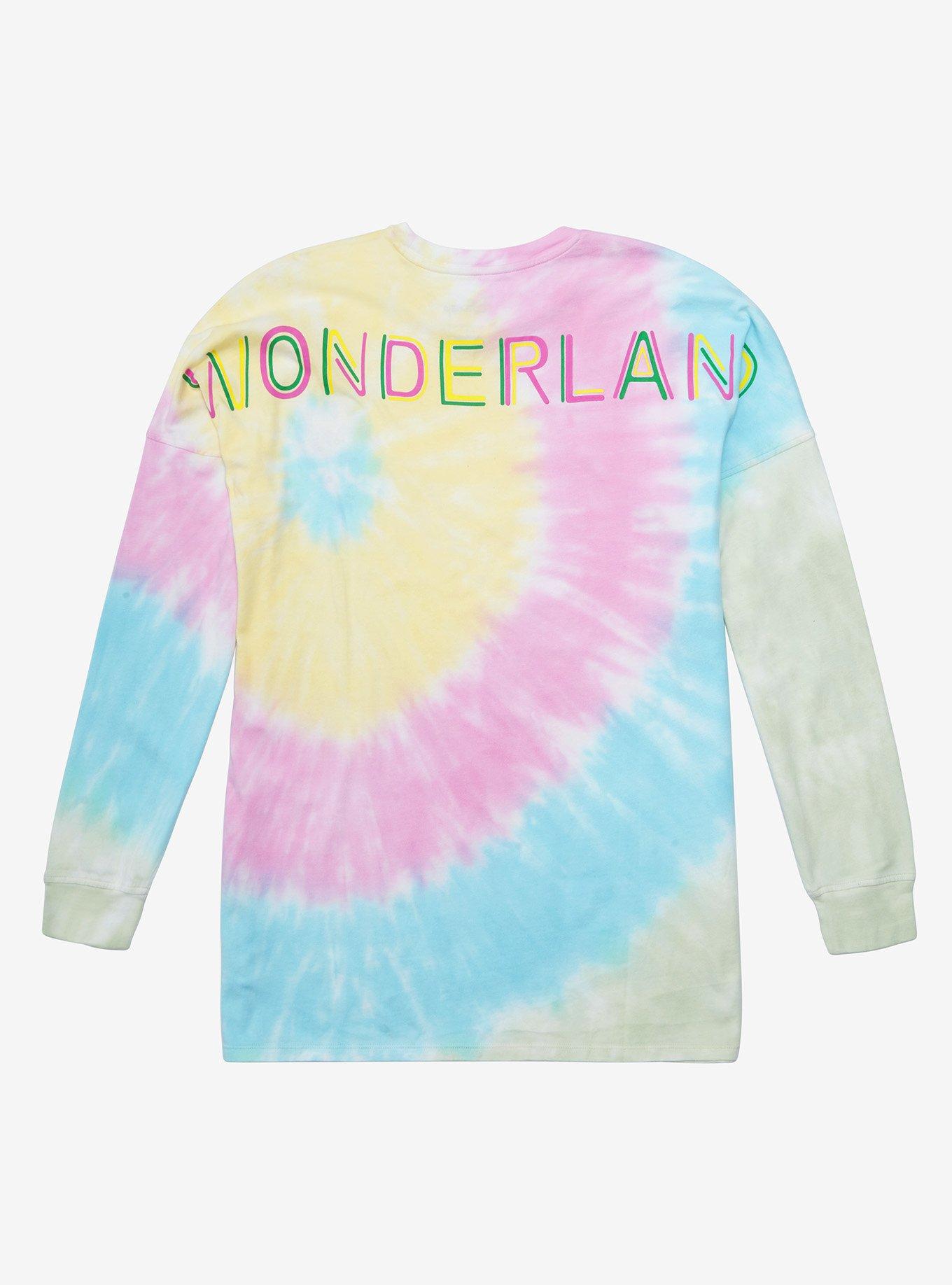 Disney Alice in Wonderland Tie-Dye Hype Jersey - BoxLunch Exclusive, TIE DYE, alternate