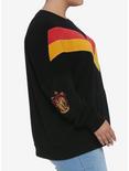 Harry Potter Gryffindor Chevrons Girls Sweatshirt Plus Size, RED, alternate