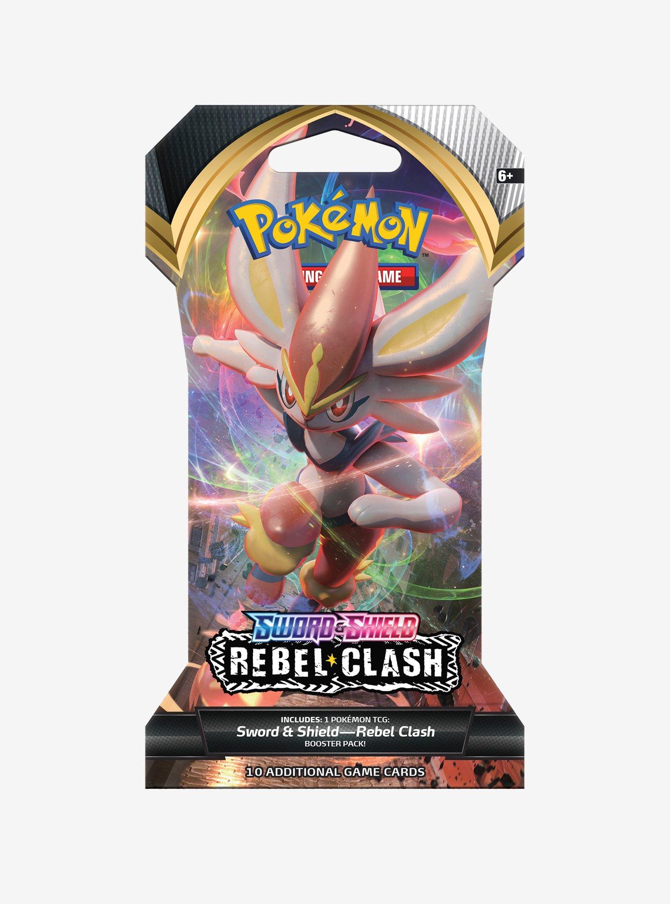 Pokemon Sword & Shield Rebel Clash Assorted Blind Booster Pack, , alternate