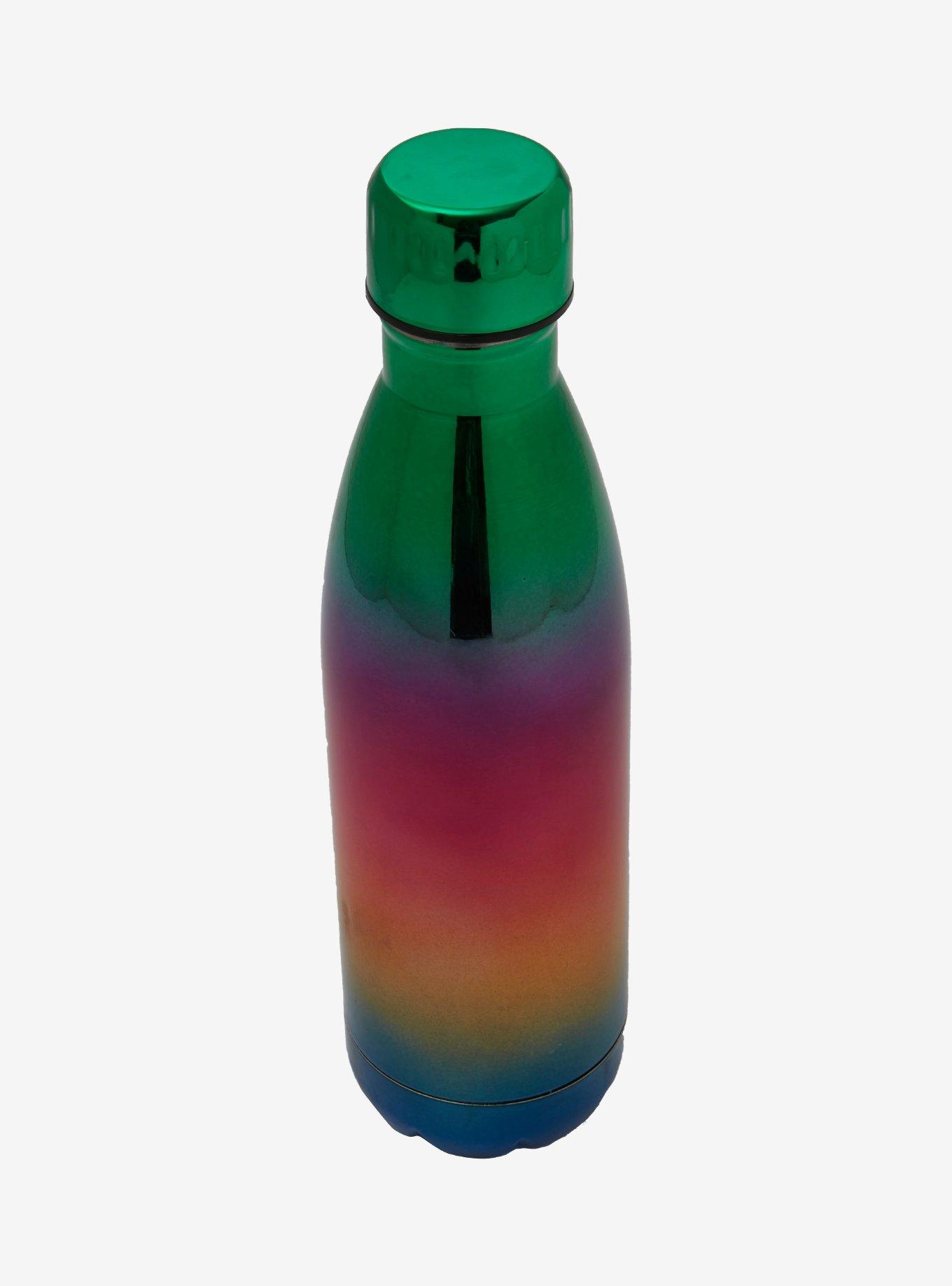 Metallic Rainbow Stainless Steel Water Bottle, , alternate