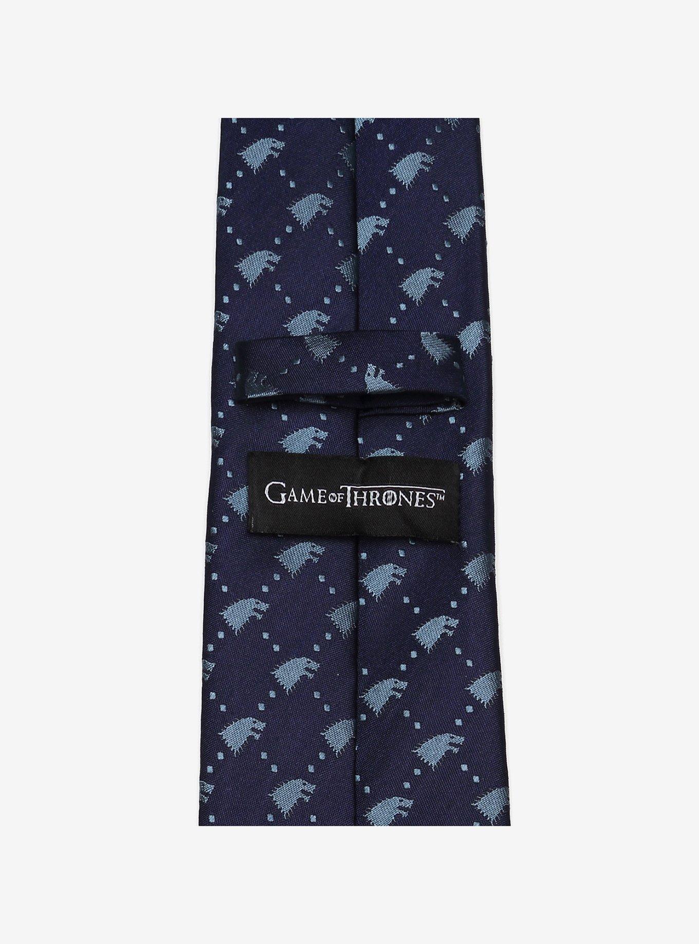 Game Of Thrones Stark Direwolf Tie, , alternate