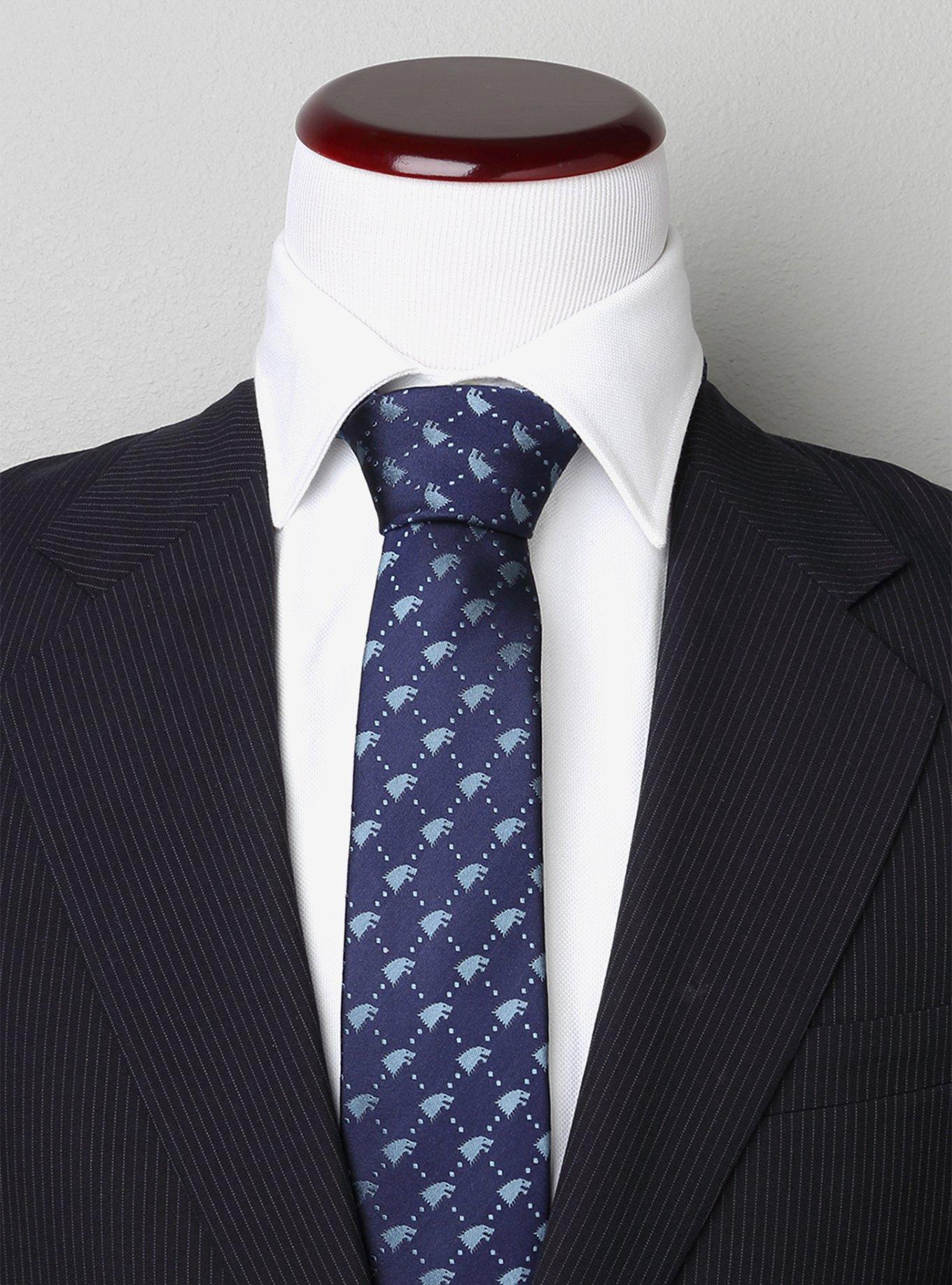 Game Of Thrones Stark Direwolf Tie, , alternate