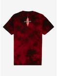 Slipknot Red Jumpsuit Tie-Dye Girls T-Shirt, MULTI, alternate