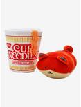 Anirollz Foxiroll with Cup Noodles Blanket Plush, , alternate