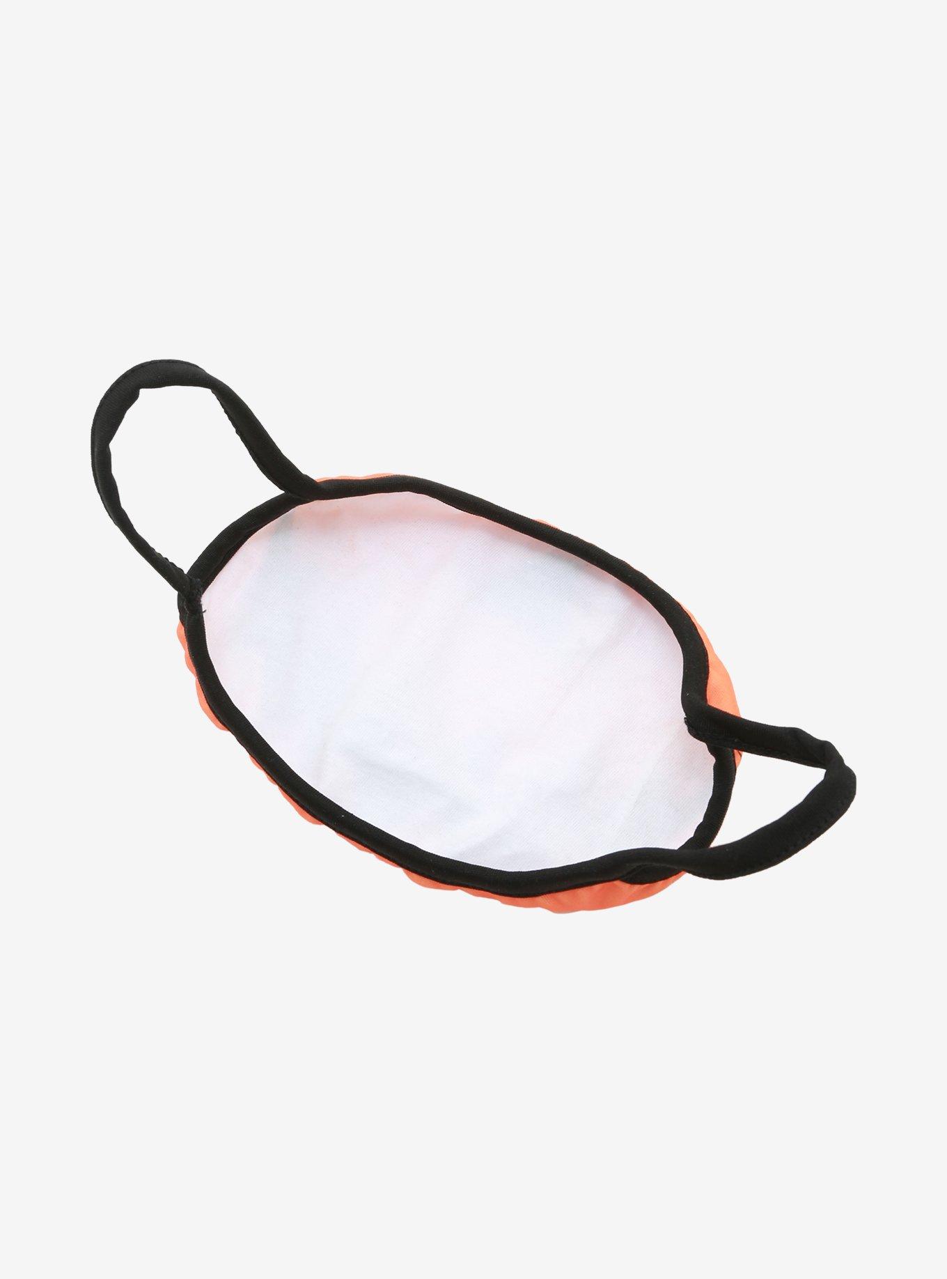 Pumpkin Smile Fashion Face Mask, , alternate