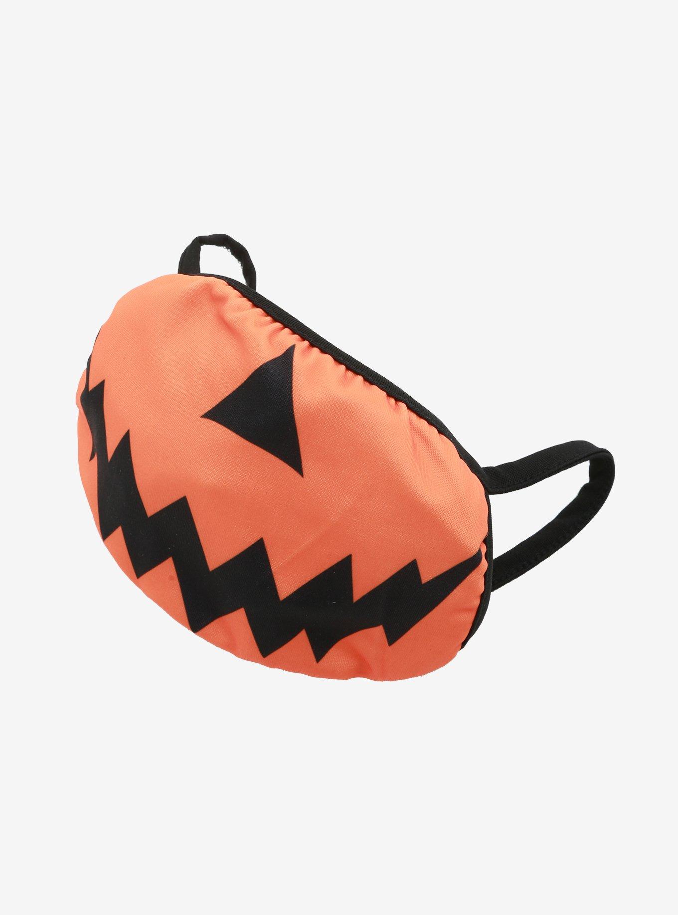 Pumpkin Smile Fashion Face Mask, , alternate