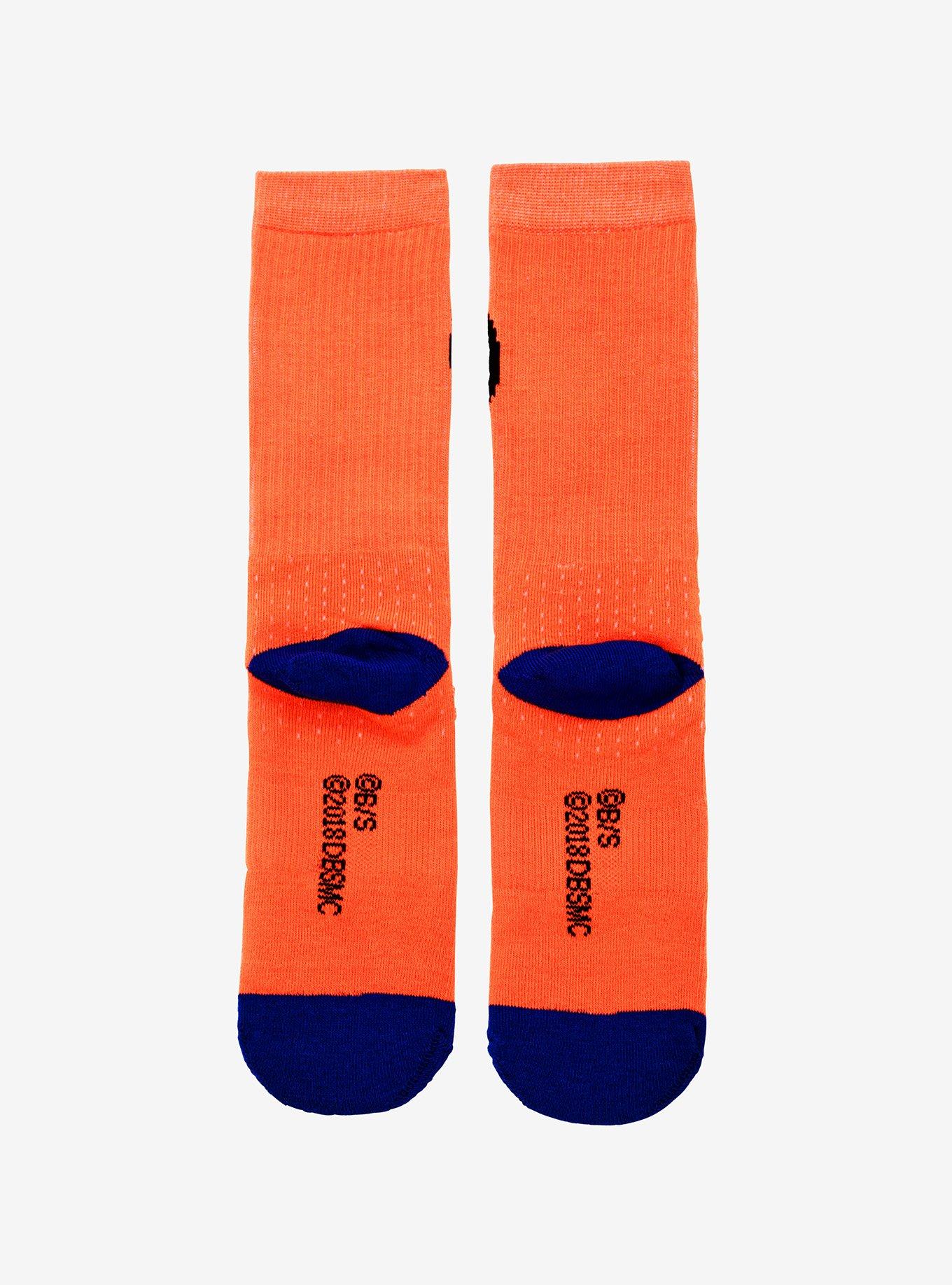 Dragon Ball Z Goku Uniform Crew Socks - BoxLunch Exclusive, , alternate