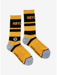 Harry Potter Hufflepuff Colorblock Crew Socks - BoxLunch Exclusive, , alternate