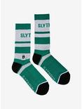 Harry Potter Slytherin Colorblock Crew Socks - BoxLunch Exclusive, , alternate