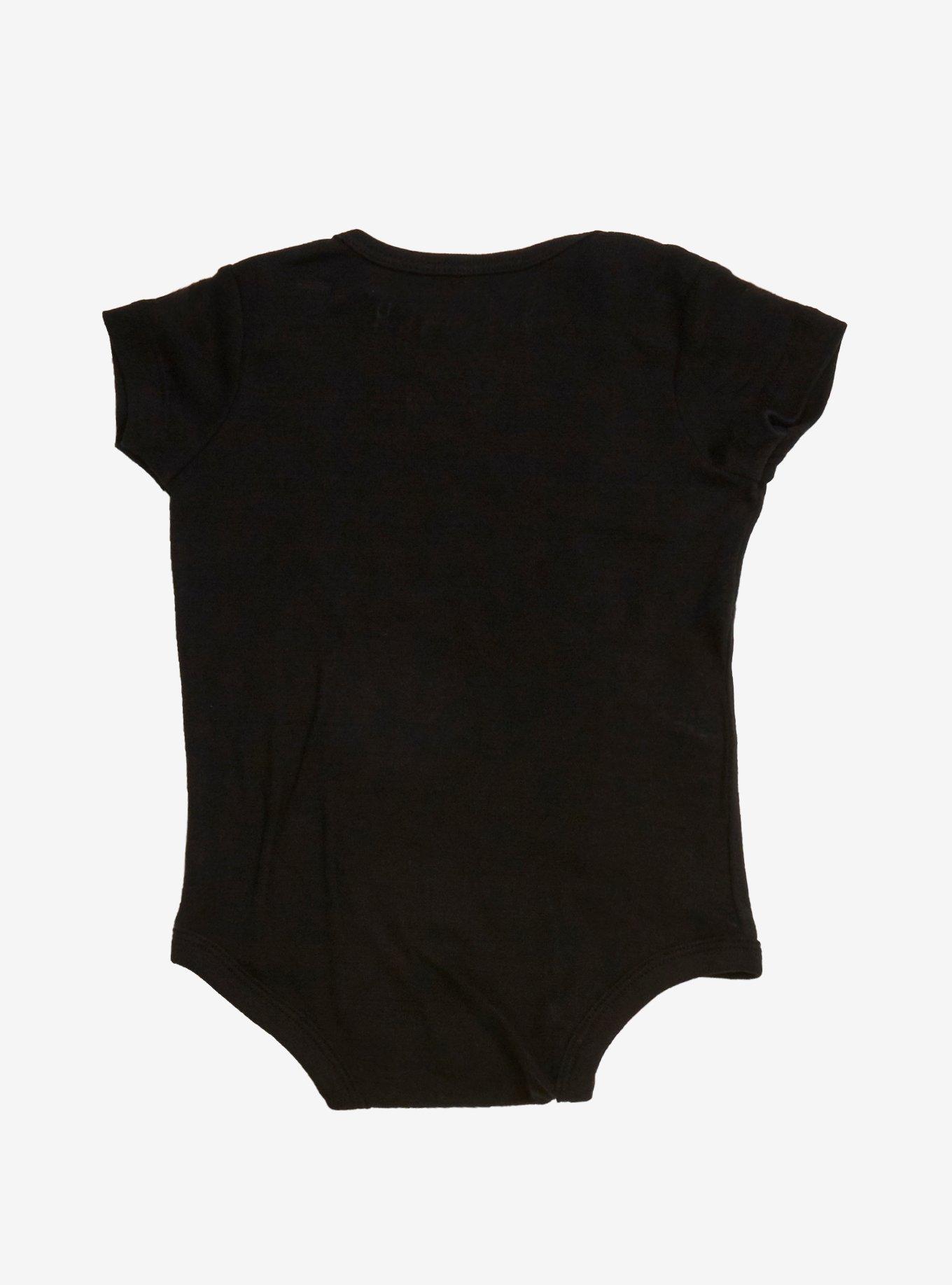 Jurassic Park Logo Infant One-Piece, RED, alternate