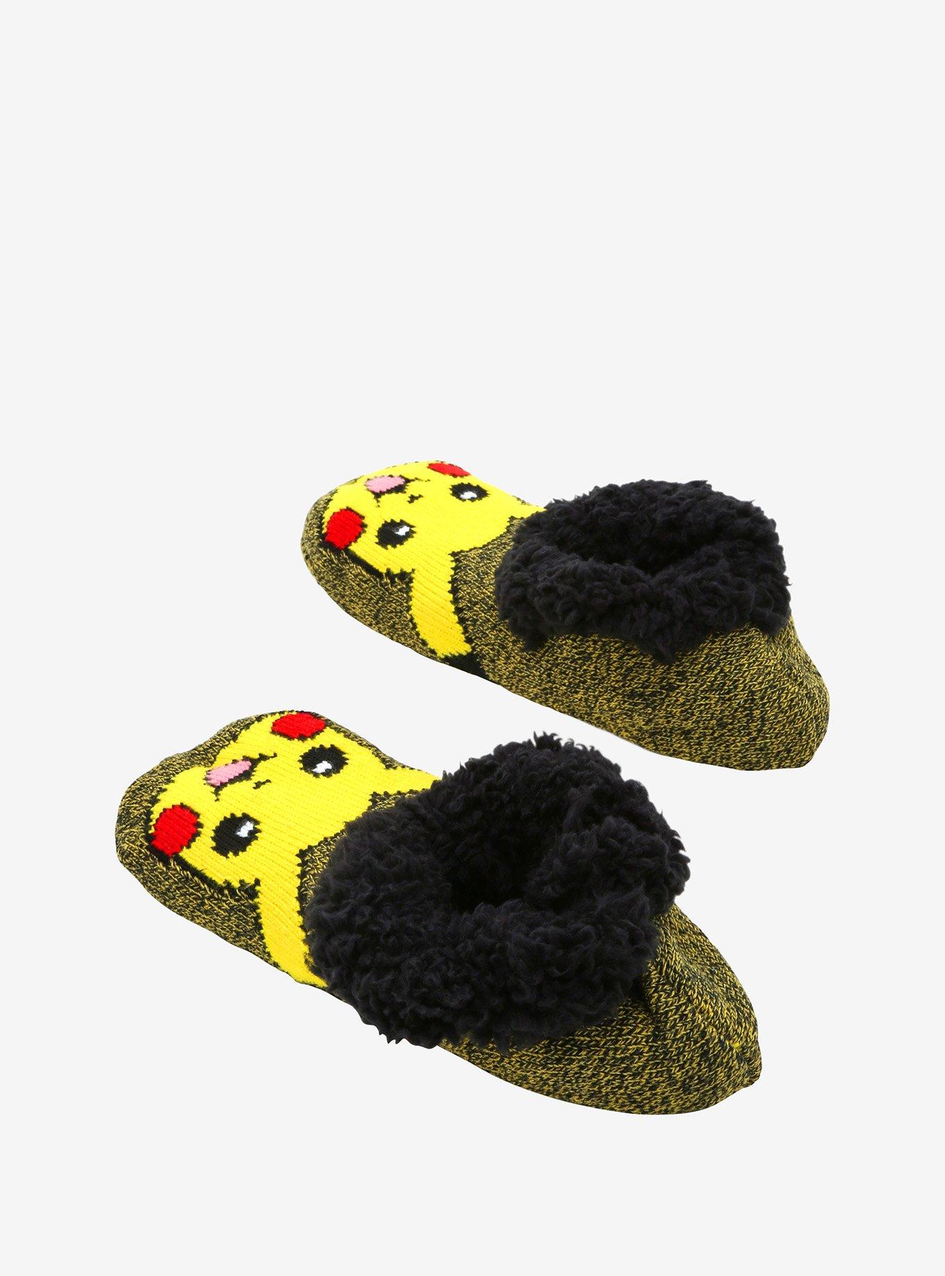 Pokemon Pikachu Cozy Slippers, , alternate