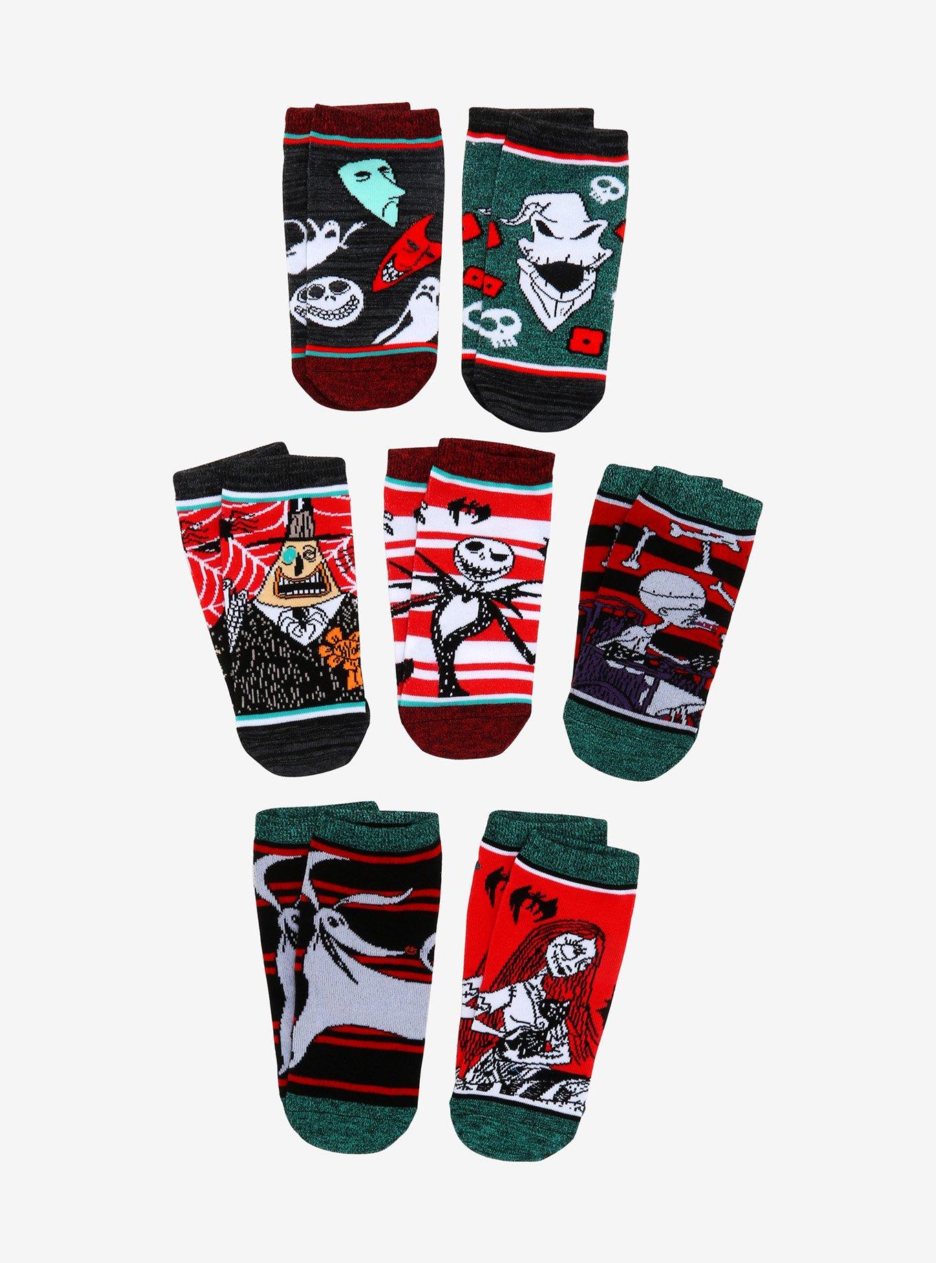 The Nightmare Before Christmas 7 Days Of Socks Gift Set, , alternate