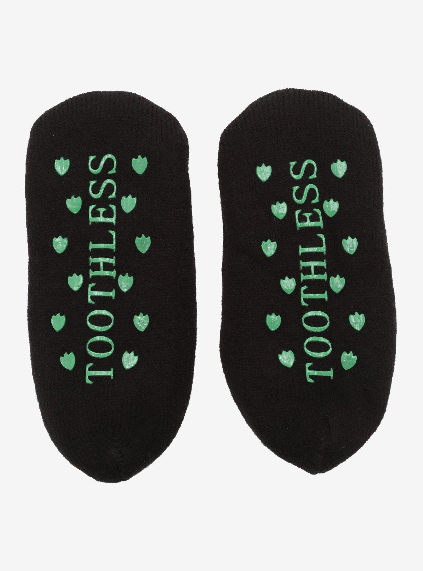 How To Train Your Dragon Toothless Cozy Slippers, , alternate