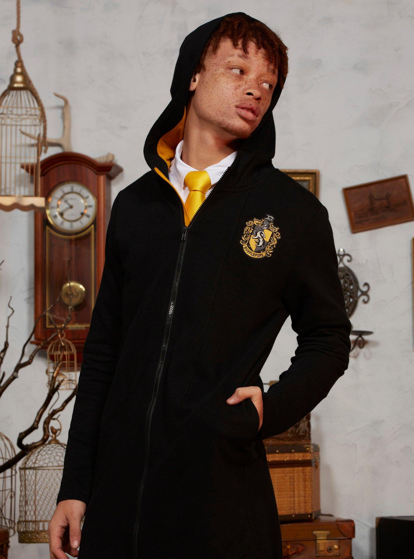 Harry Potter Hufflepuff Zip-Up Hoodie Cloak, MULTI, alternate