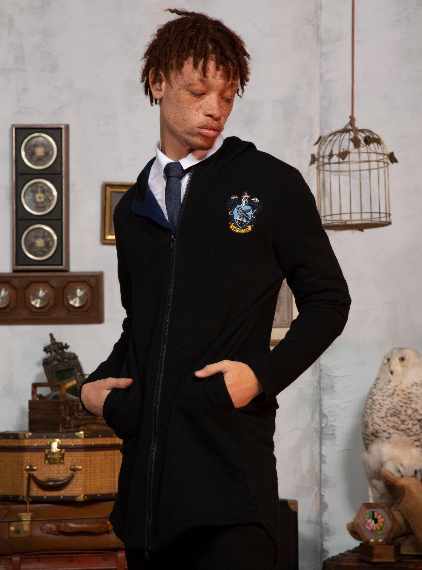 Harry Potter Ravenclaw Zip-Up Hoodie Cloak, MULTI, alternate