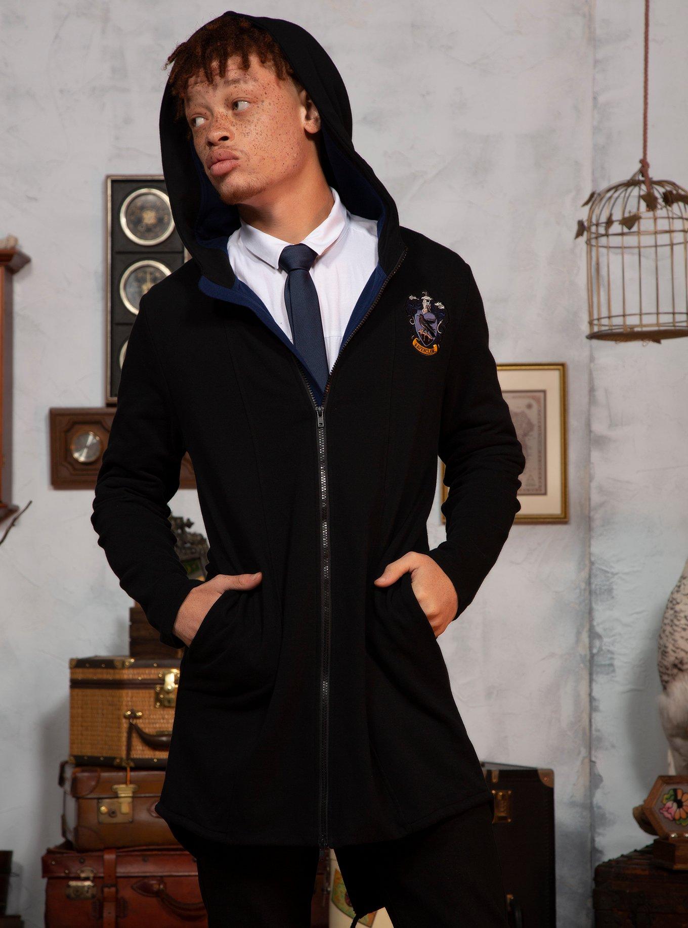 Harry Potter Ravenclaw Zip-Up Hoodie Cloak, MULTI, alternate