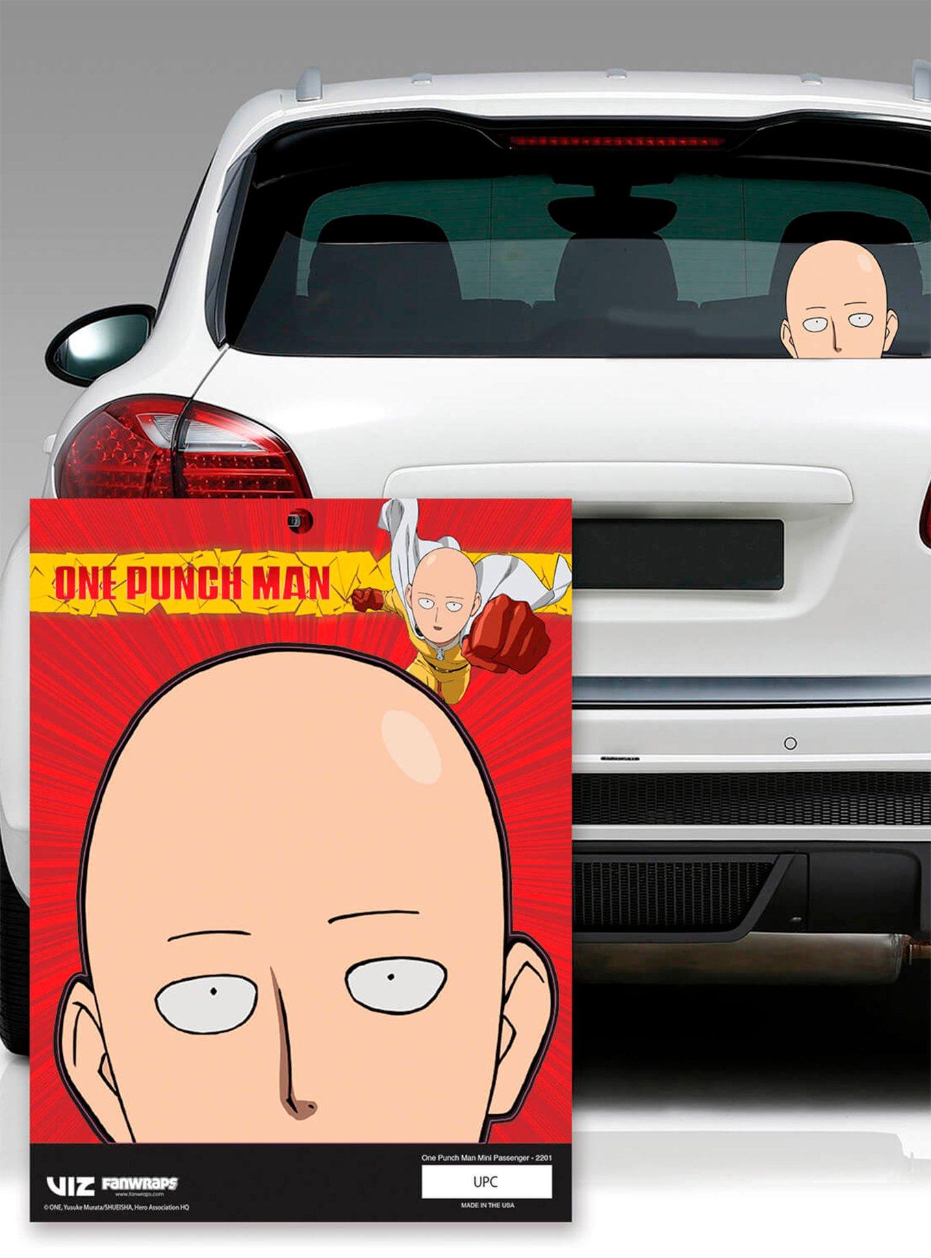 One Punch Man Car Decal, , alternate