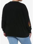 Harry Potter Gryffindor Chevrons Sweatshirt Plus Size, MULTI, alternate