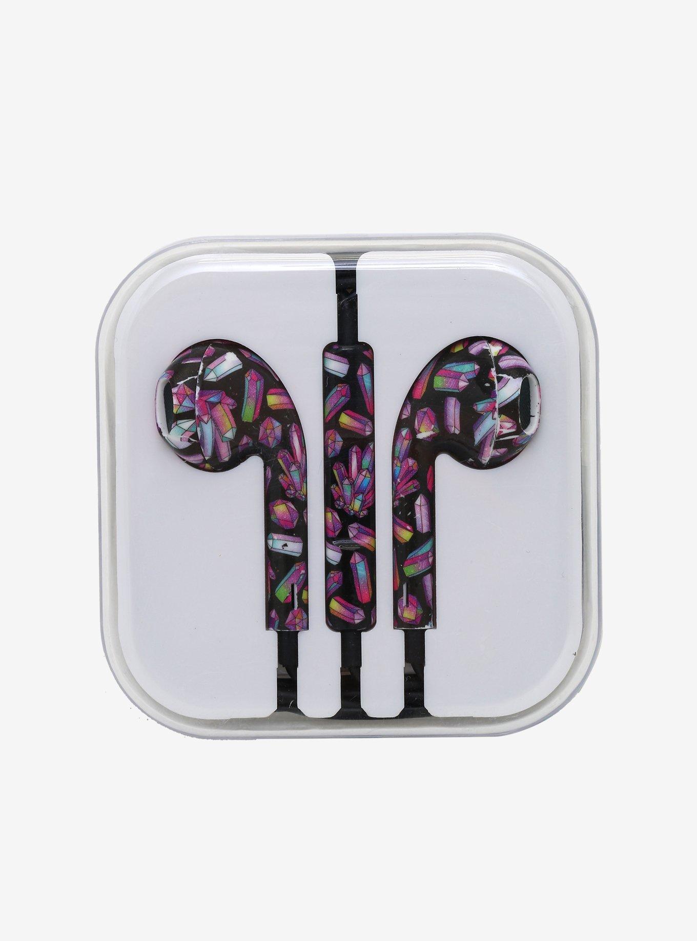 Purple Crystal Earbuds, , alternate