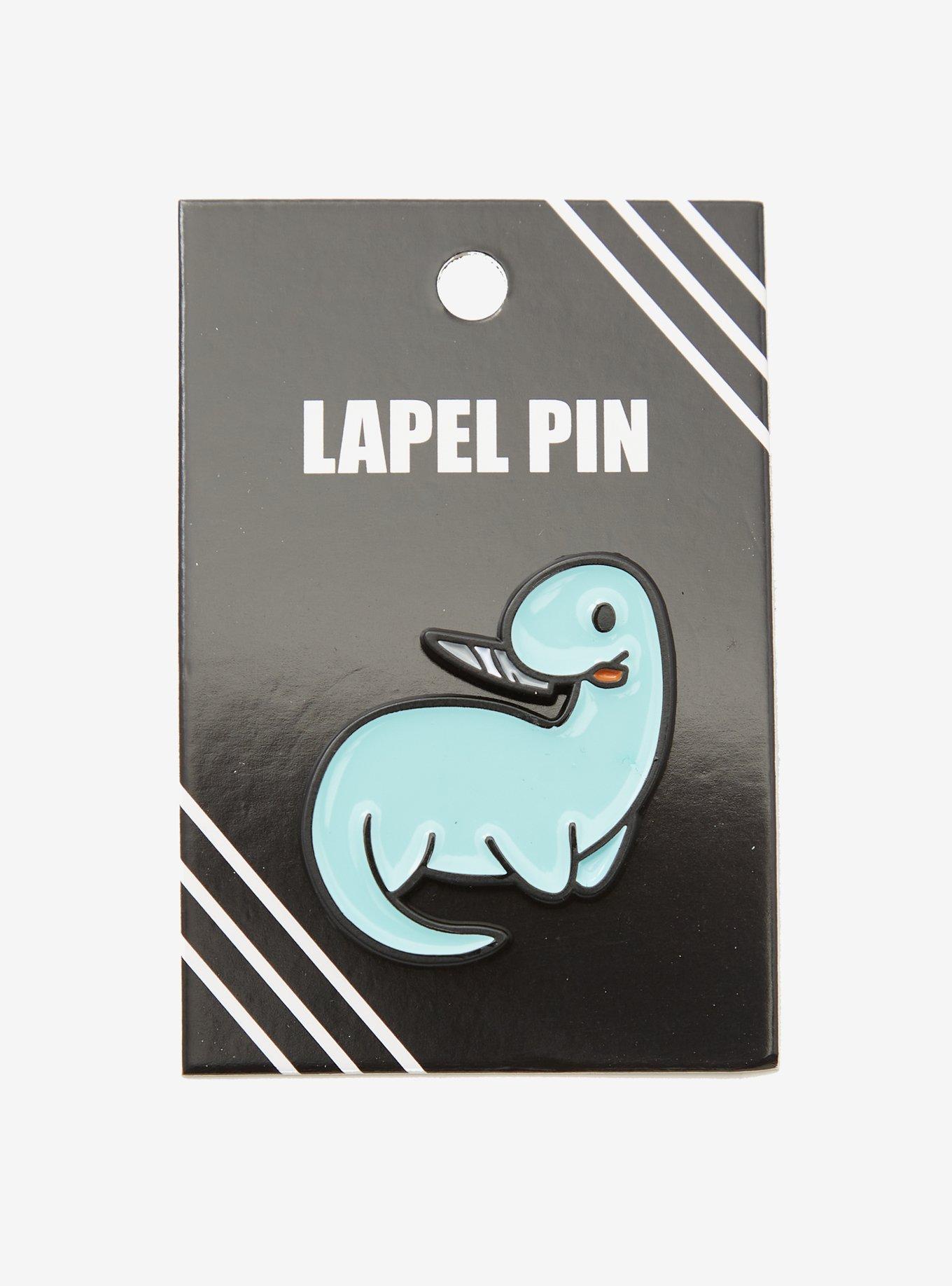 Chrome Dino Enamel Pin