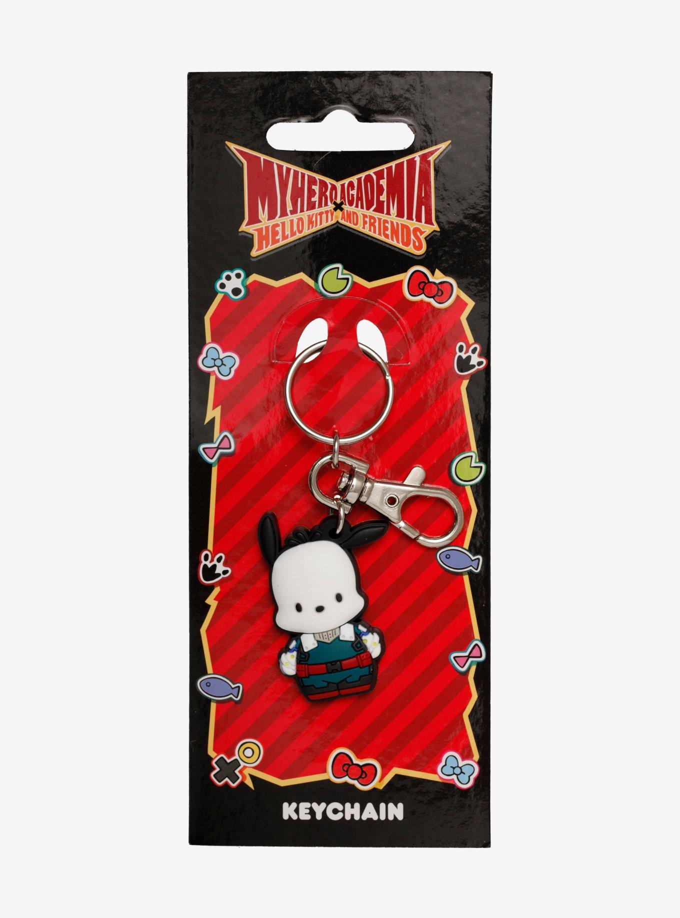 My Hero Academia X Hello Kitty And Friends Pochacco Deku Key Chain, , alternate