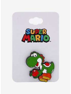 Super Mario Bros. Yoshi Apple Enamel Pin, , hi-res