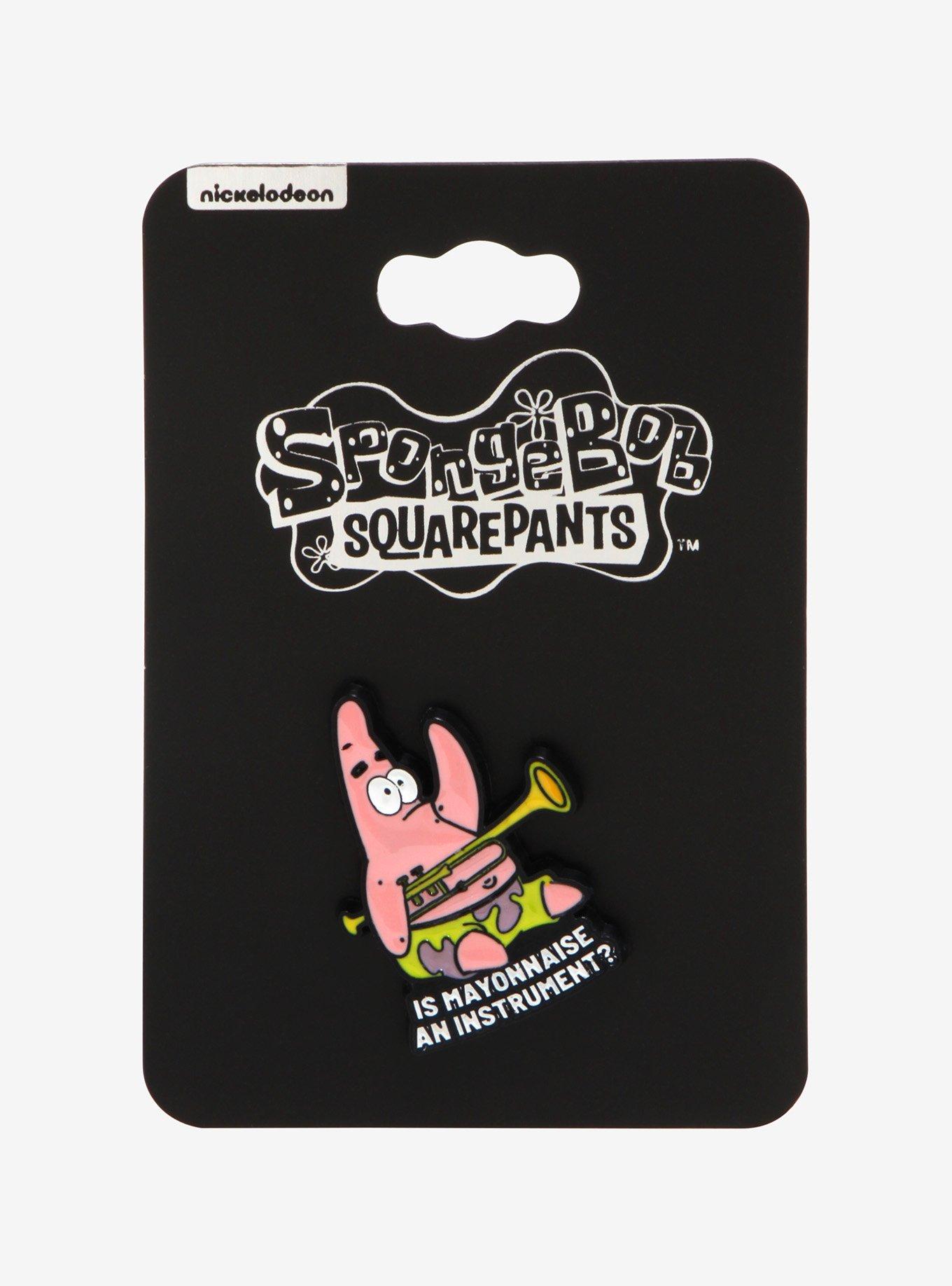 SpongeBob SquarePants Is Mayonnaise An Instrument? Enamel Pin, , alternate