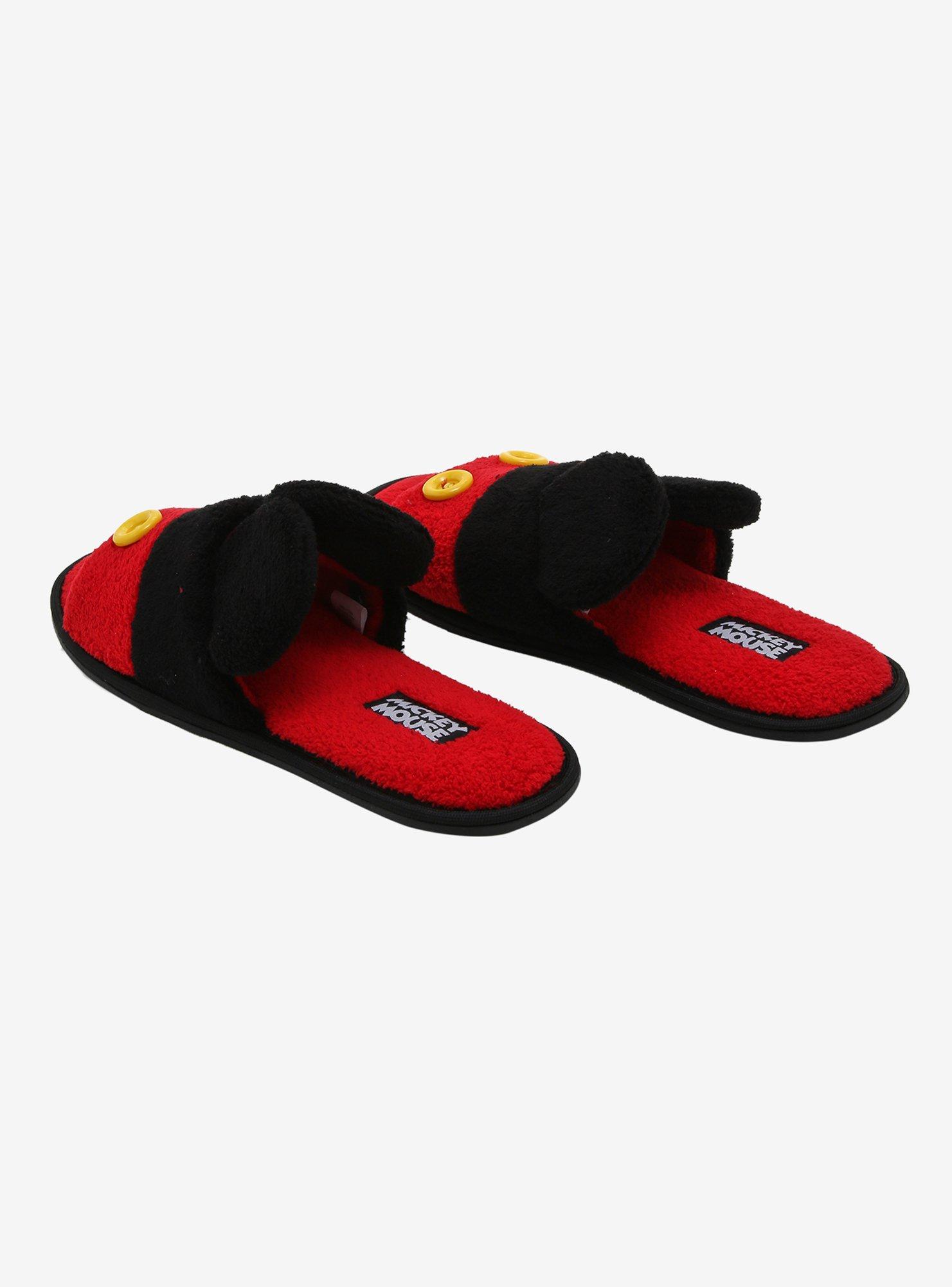 Disney Mickey Mouse 3D Spa Slippers, MULTI, alternate