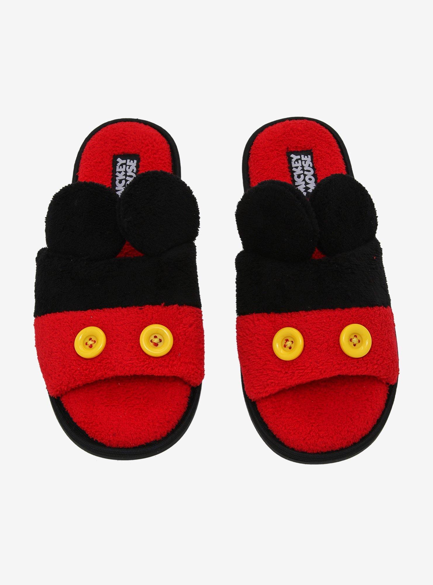 Disney Mickey Mouse 3D Spa Slippers, MULTI, alternate