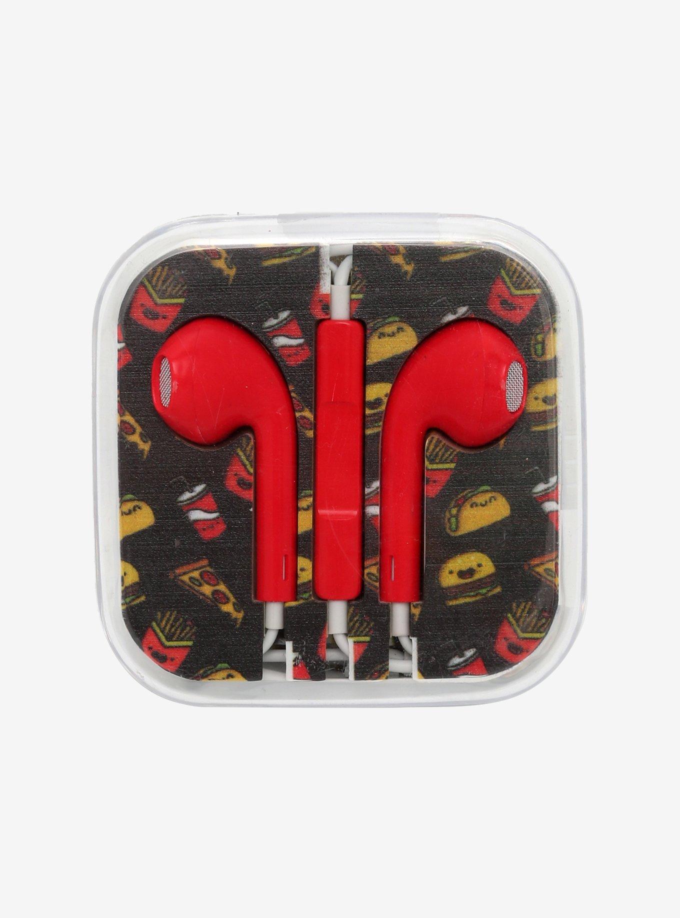 Red Earbuds, , alternate