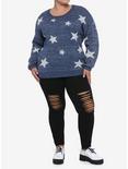 Coraline Silver Star Girls Sweater Plus Size, MULTI, alternate