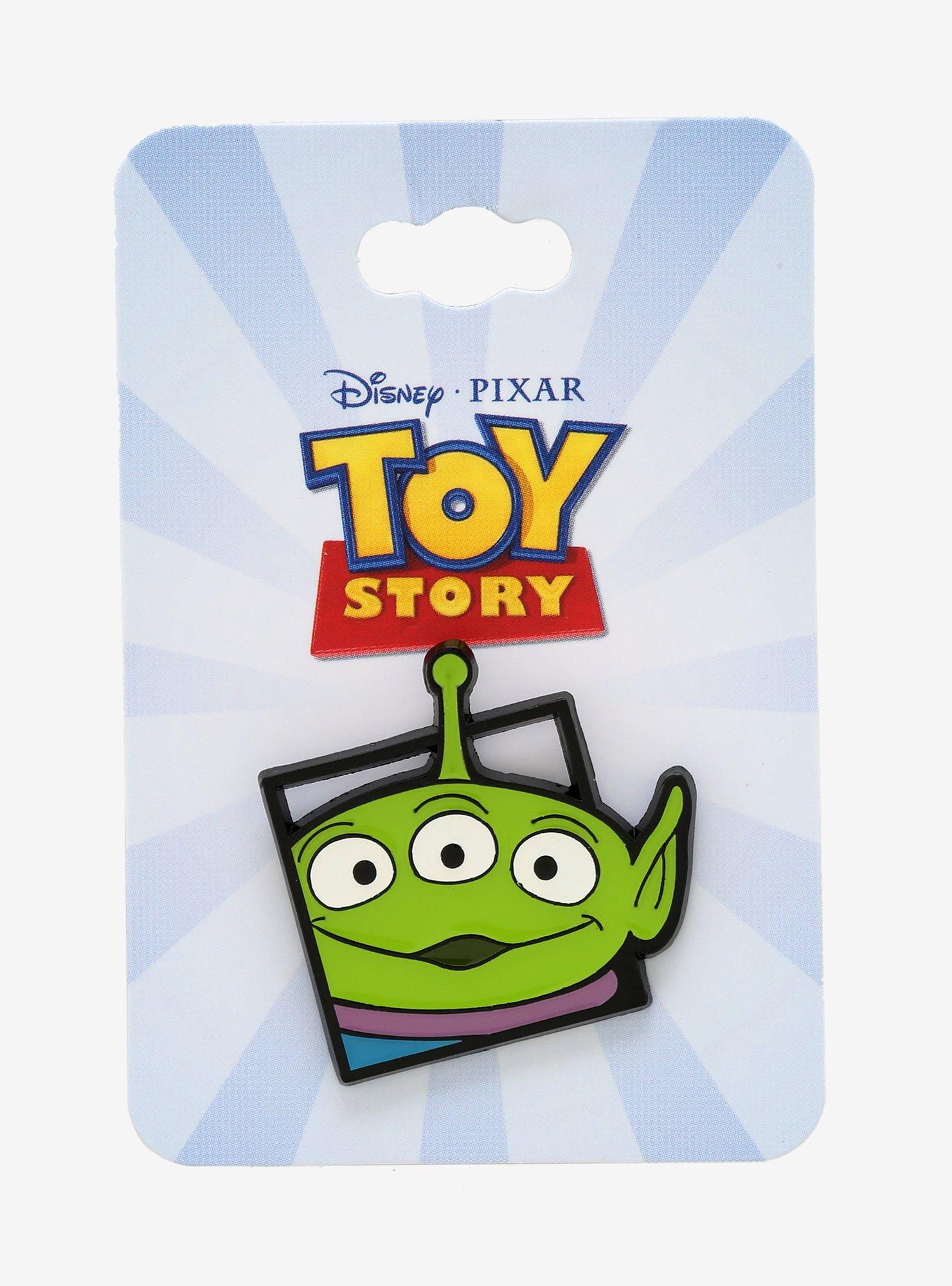Disney Pixar Toy Story Green Alien Enamel Pin, , alternate