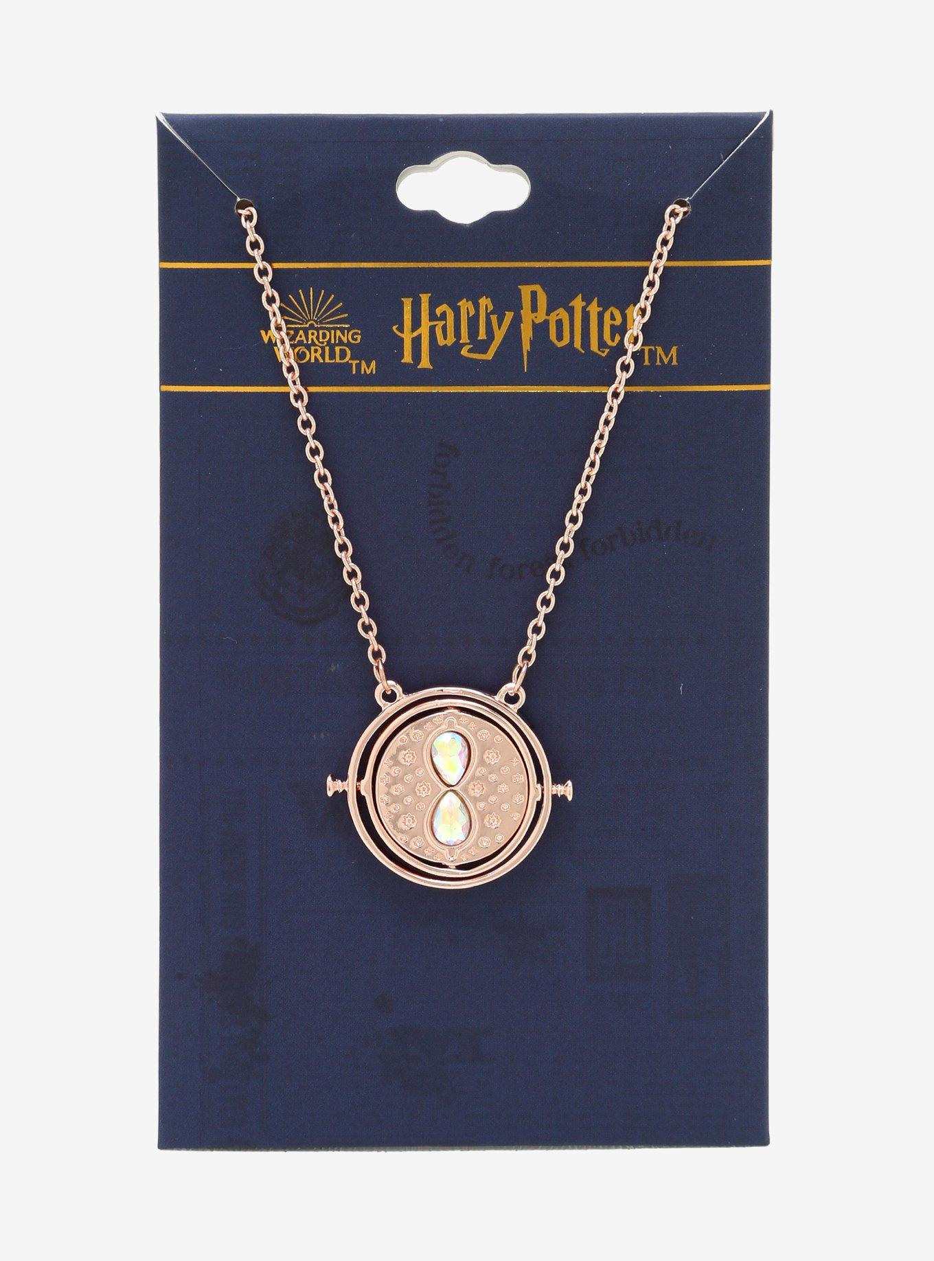 Harry Potter Rose Gold Time Turner Necklace, , alternate