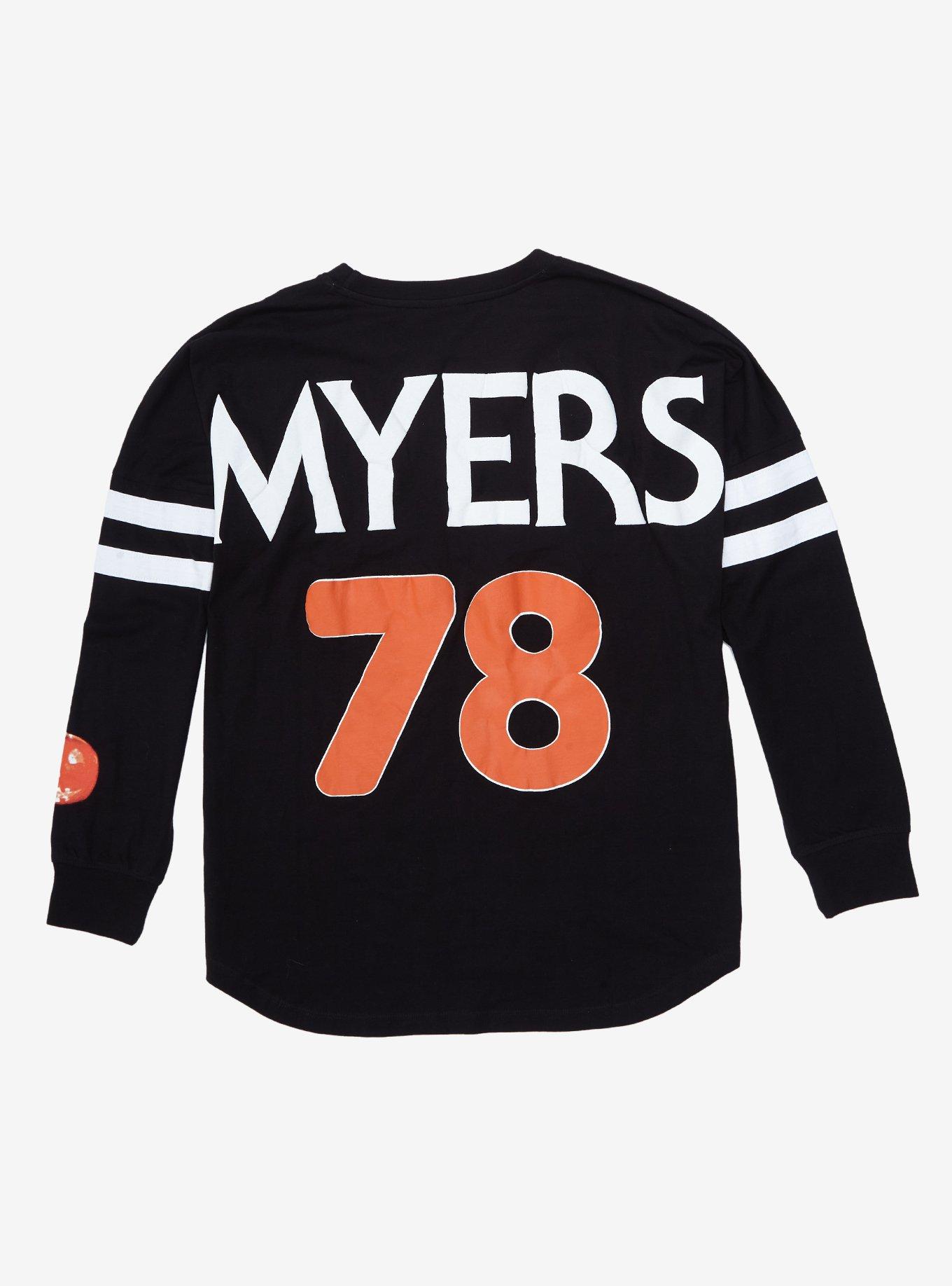 Halloween Michael Myers Girls Athletic Jersey, MULTI, alternate