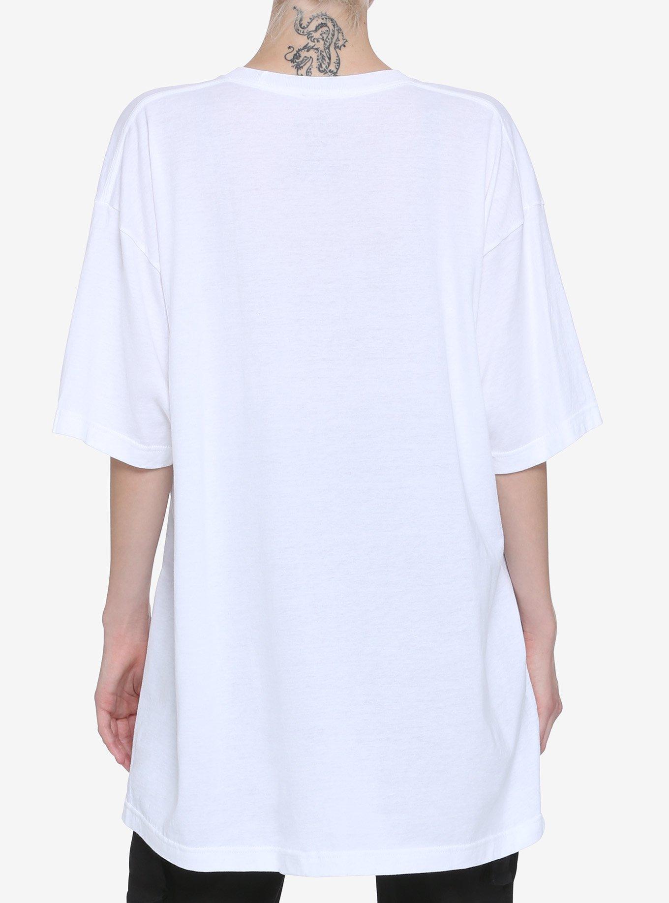 Disney Mickey Mouse Airbrush Art Oversized Girls T-Shirt, MULTI, alternate