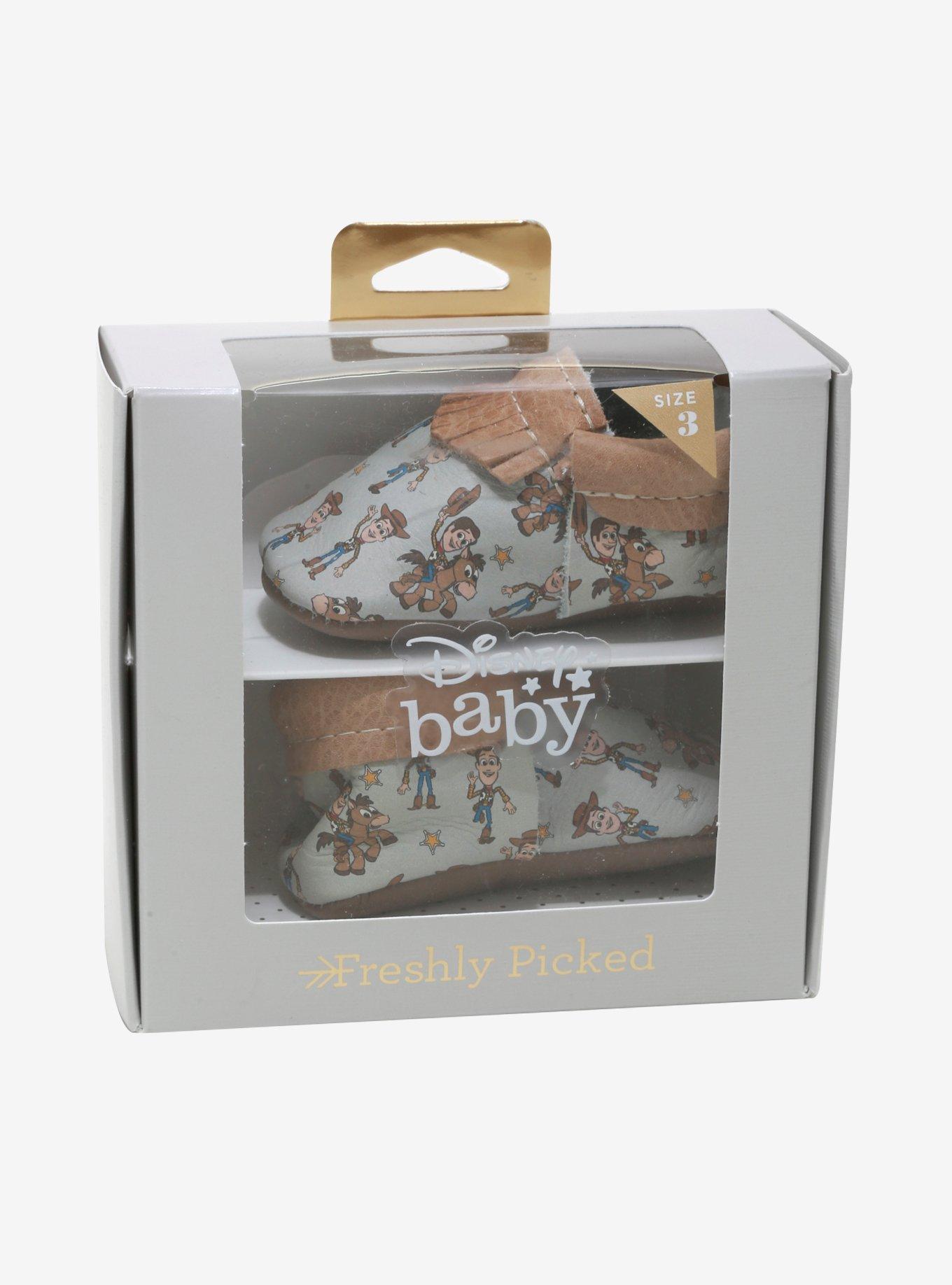 Freshly Picked Disney Pixar Toy Story Woody City Infant Moccasins, MULTI, alternate