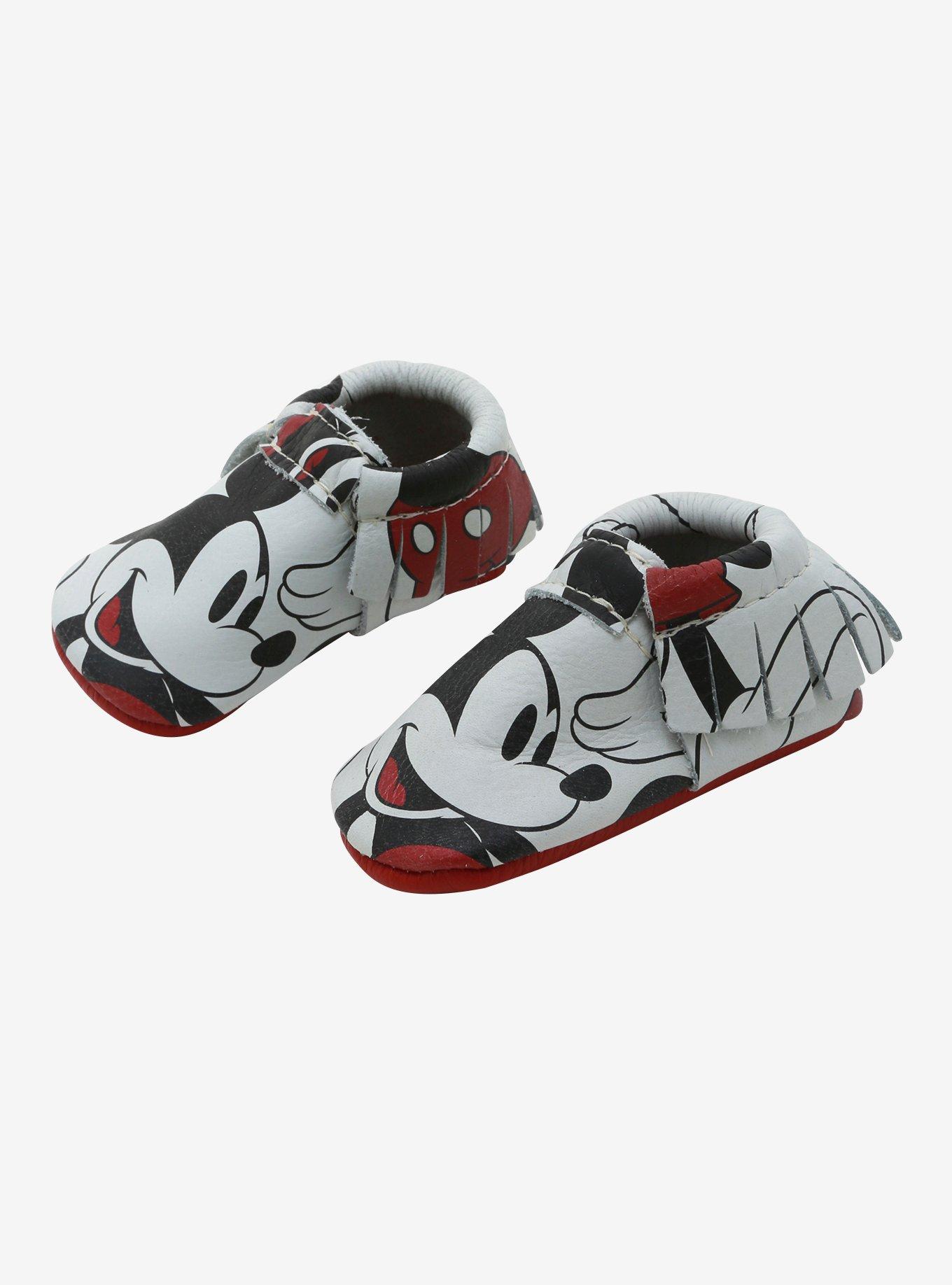 Freshly Picked Disney Mickey Mouse Infant Moccasins, MULTI, alternate