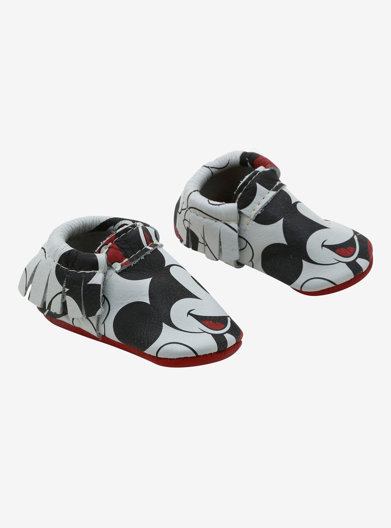 Freshly Picked Disney Mickey Mouse Infant Moccasins, MULTI, alternate