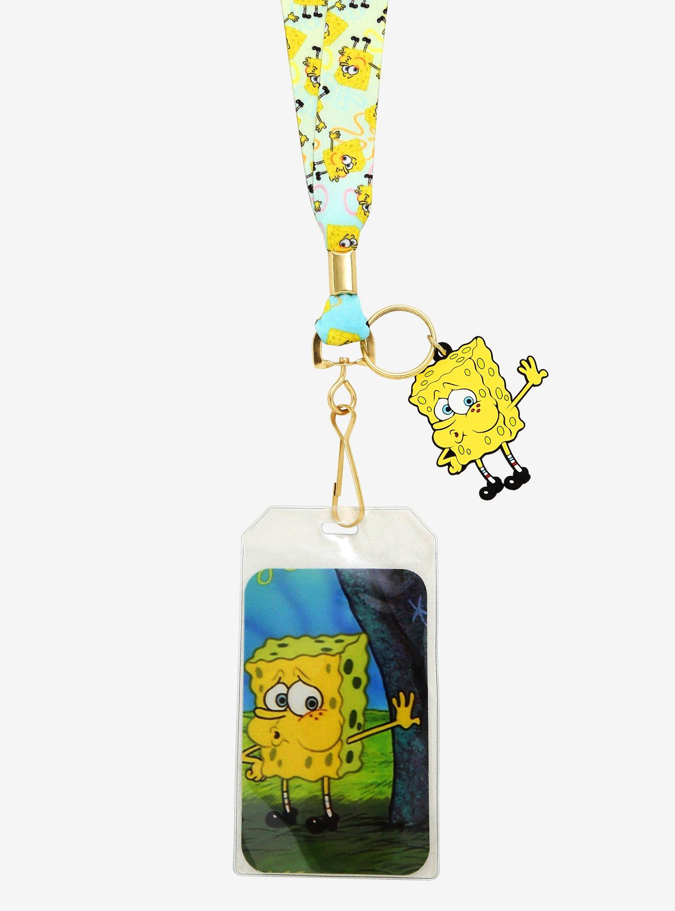 SpongeBob SquarePants Naked Lanyard, , alternate