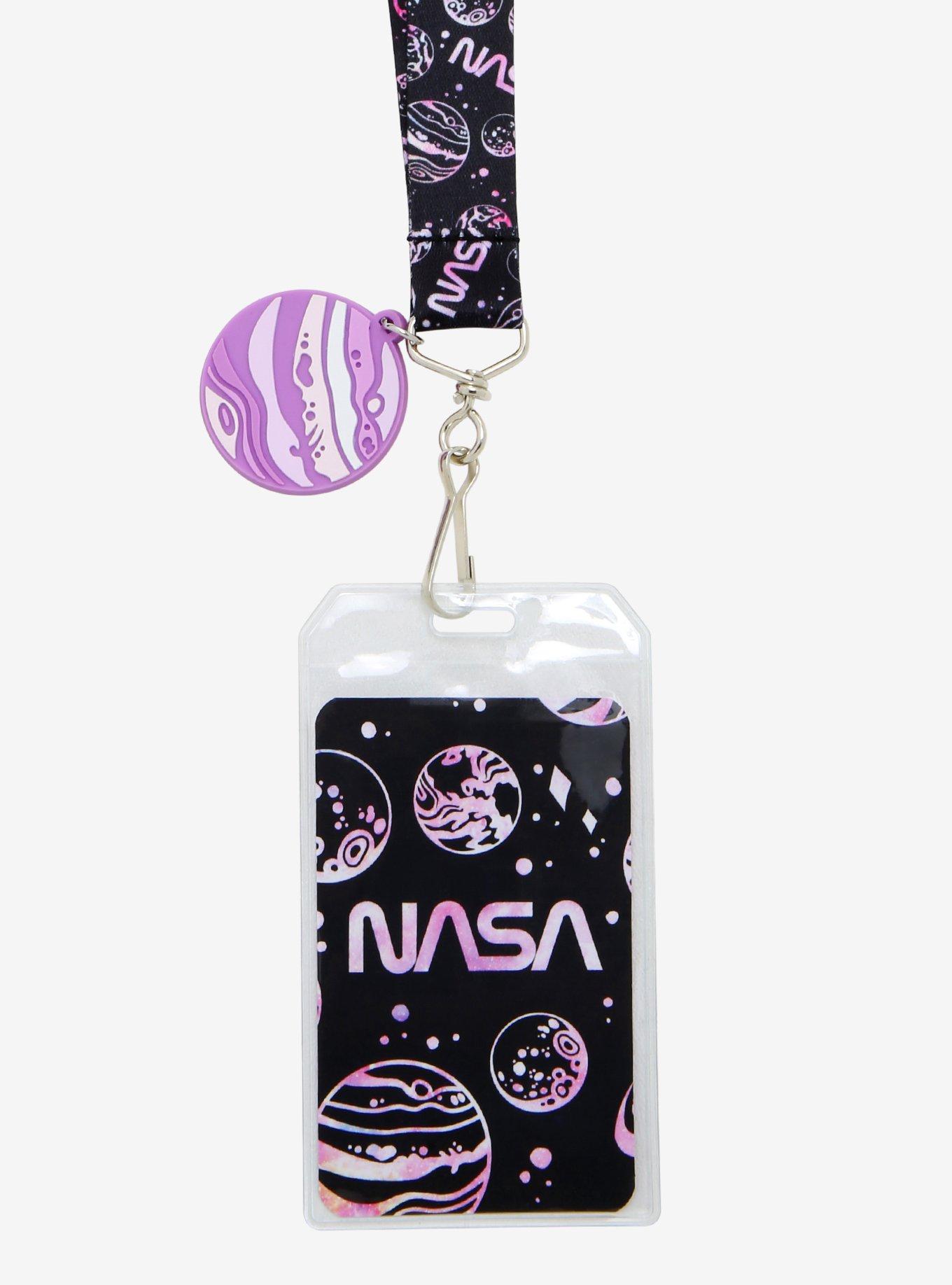 NASA Purple Planet Lanyard, , alternate