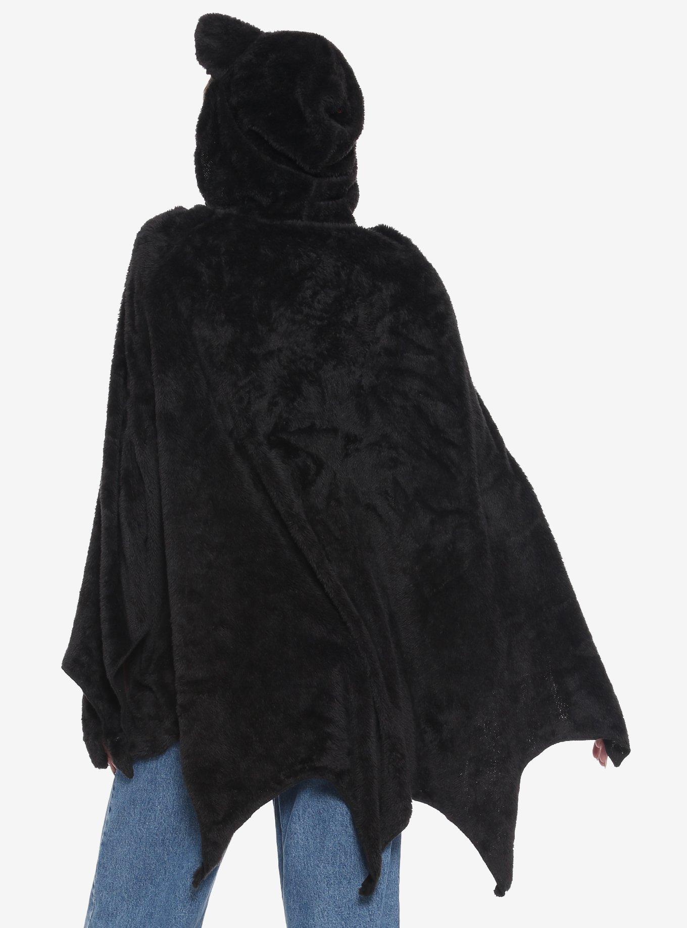 Bat Poncho Costume, , alternate