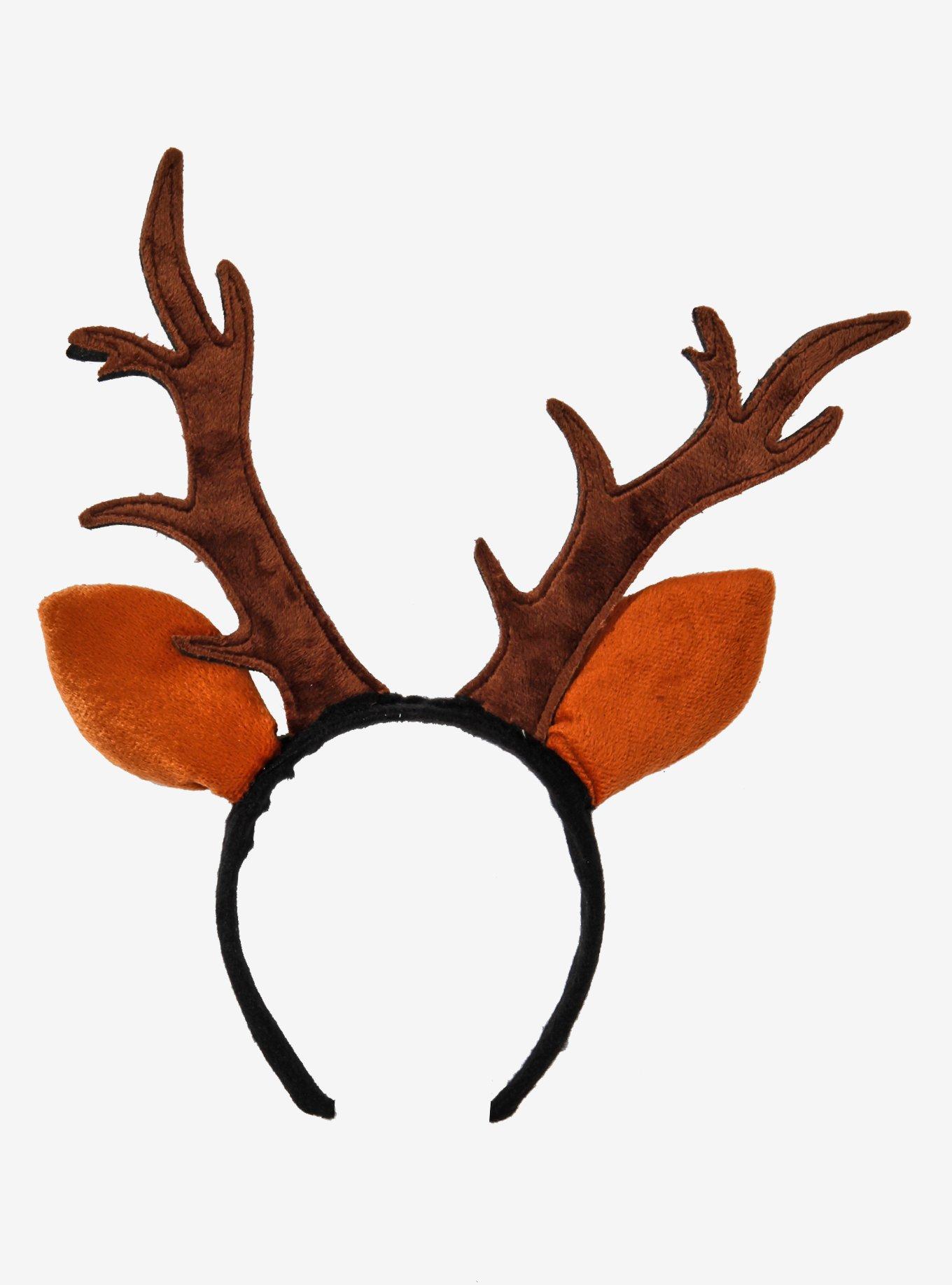 Plush Fawn Headband, , alternate