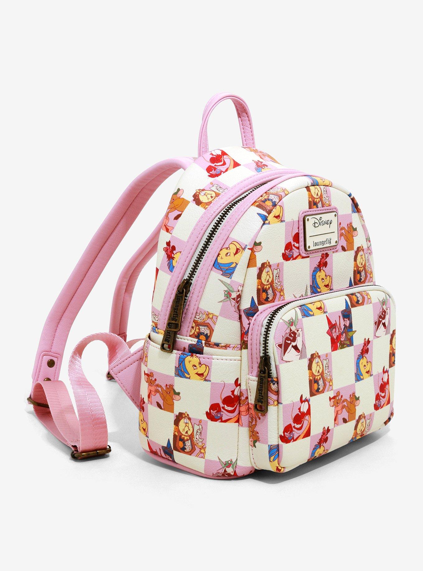 Loungefly Disney Checkered Friends Mini Backpack, , alternate