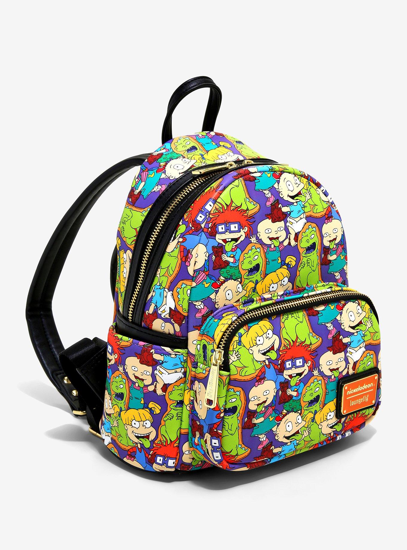 Loungefly Rugrats Characters Mini Backpack, , alternate